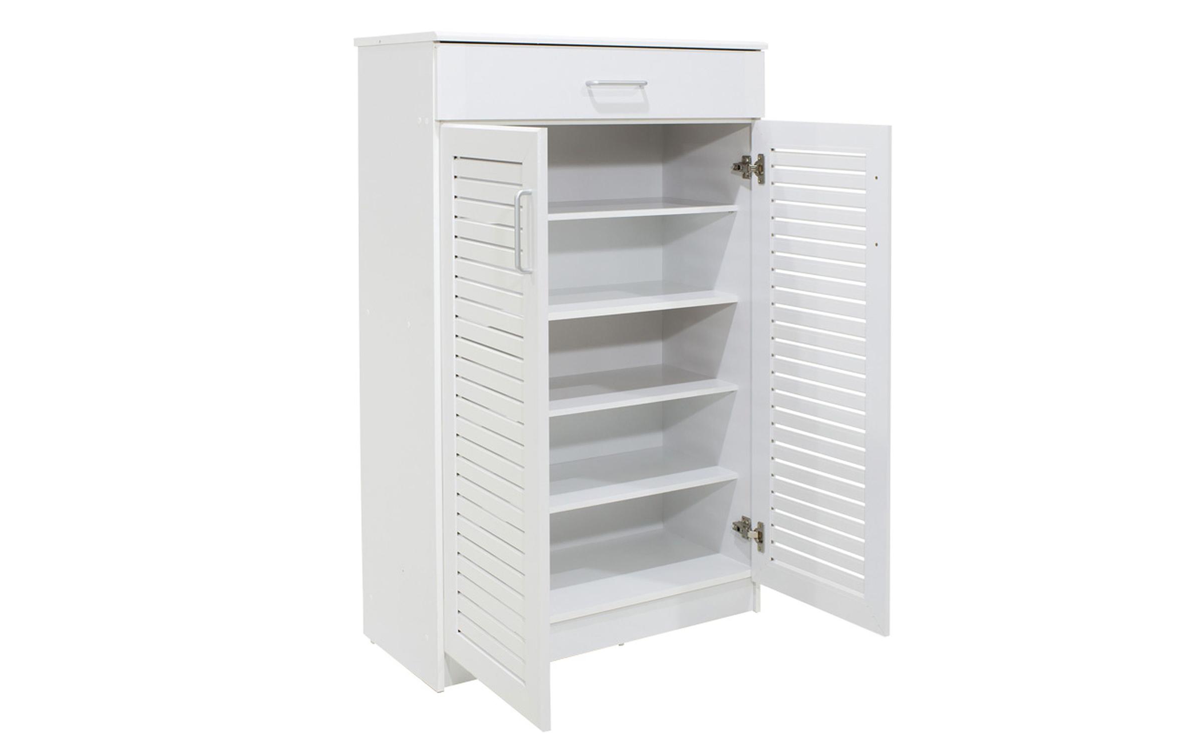 Shoe cabinet Sante 1, white  5