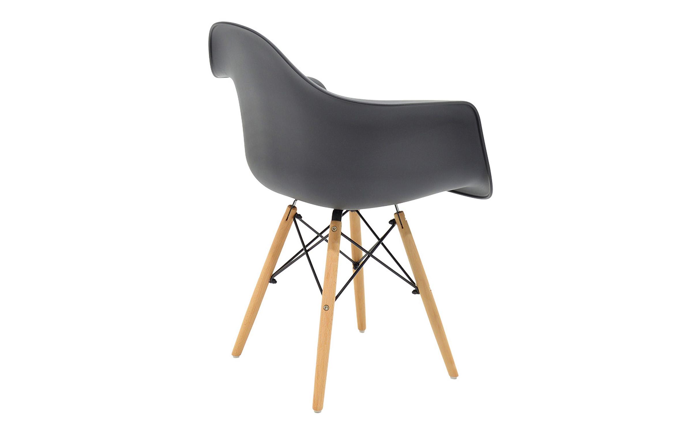 Dining chair Julita II, black + oak  2