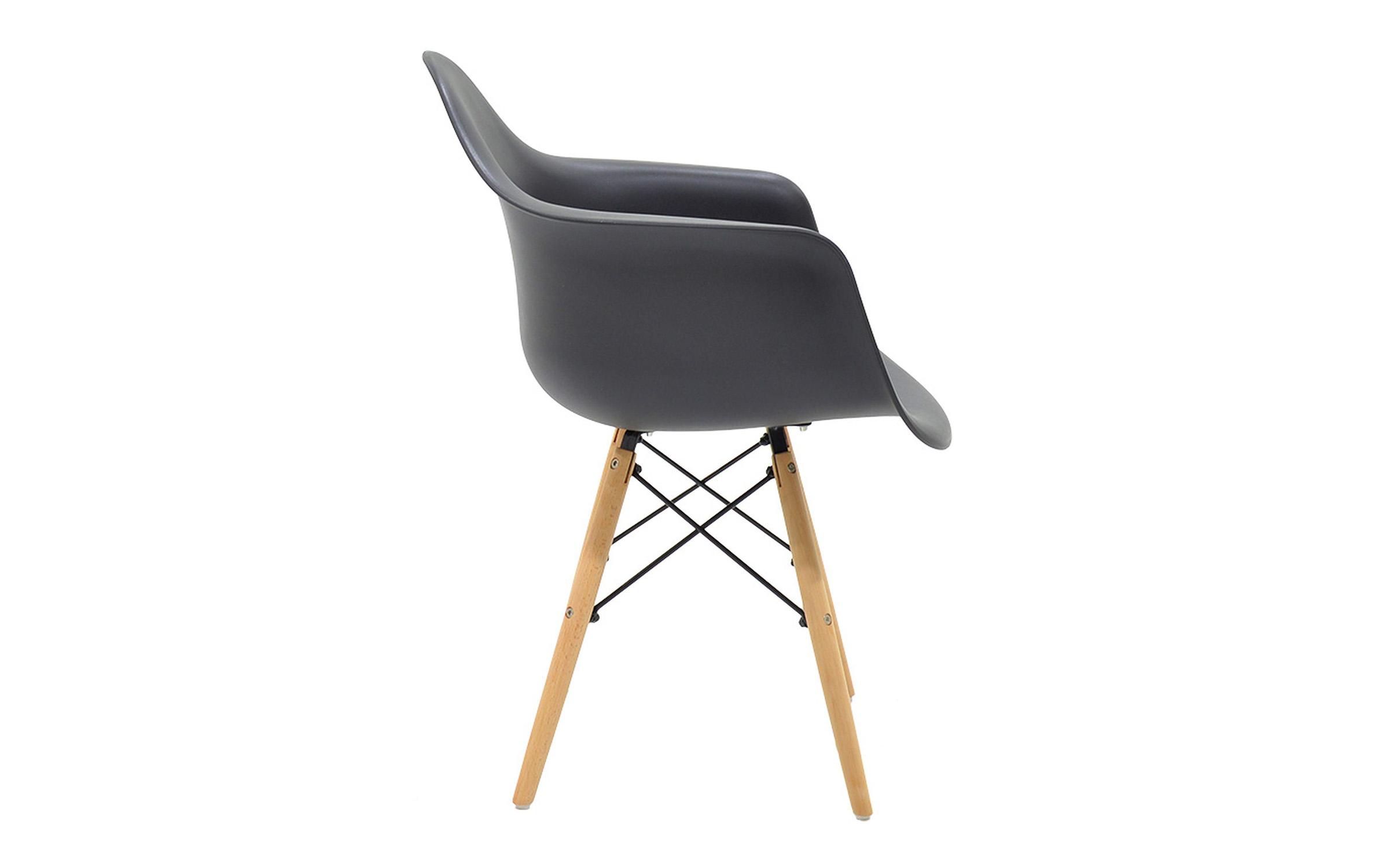 Dining chair Julita II, black + oak  4