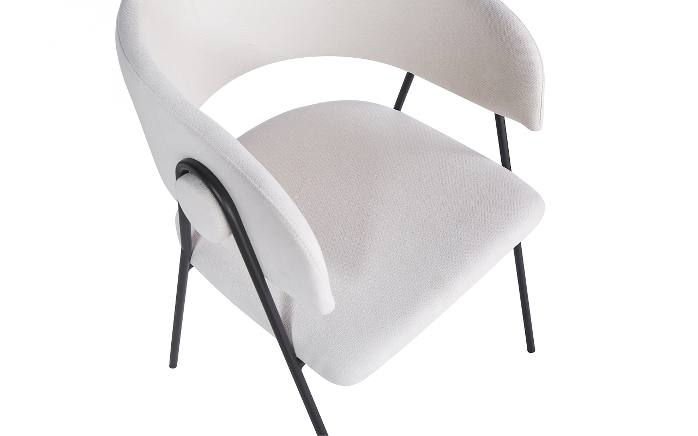 Dining chair Rachel, beige + black  8