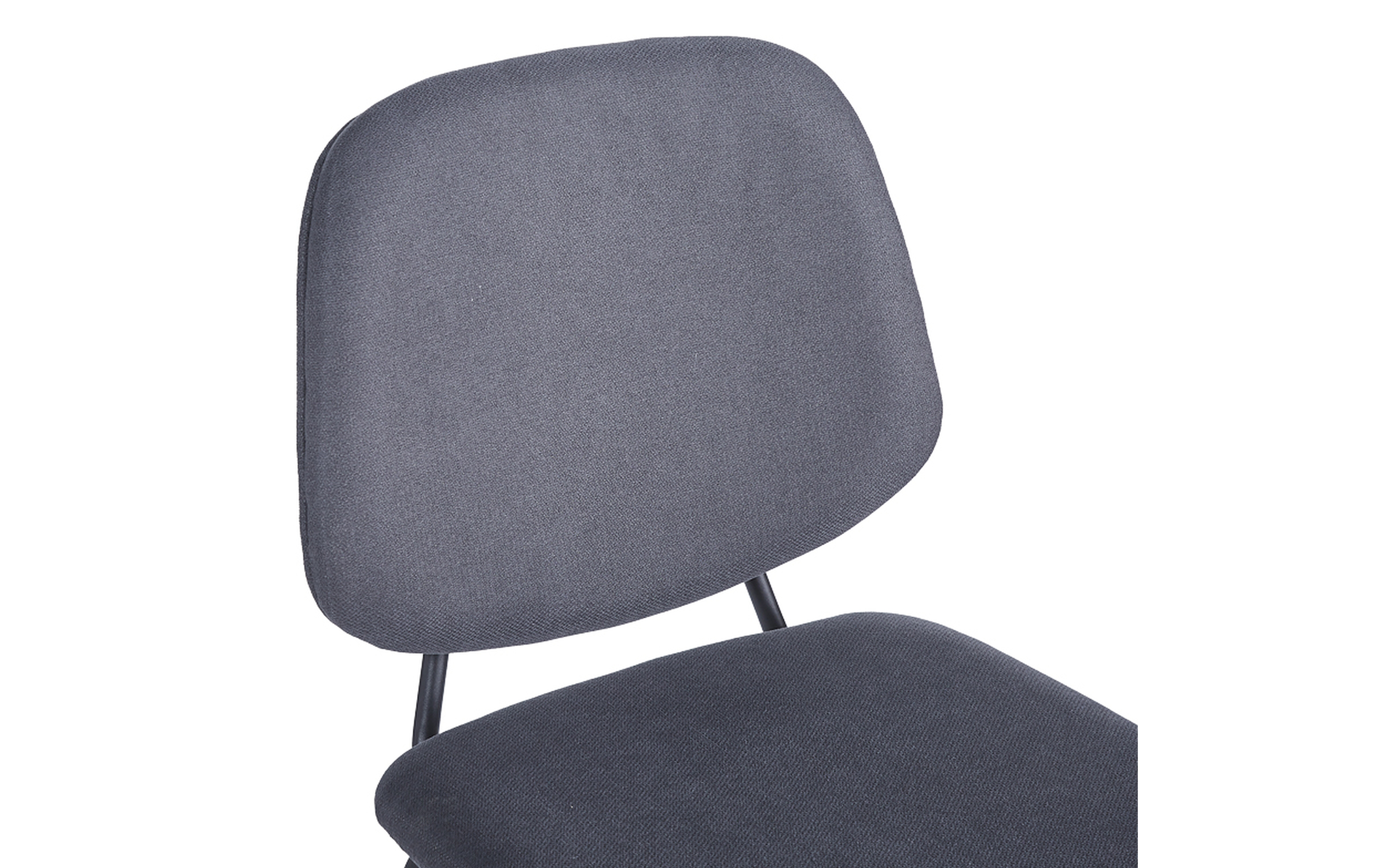 Visitor chair Pietro, anthracite + black  6