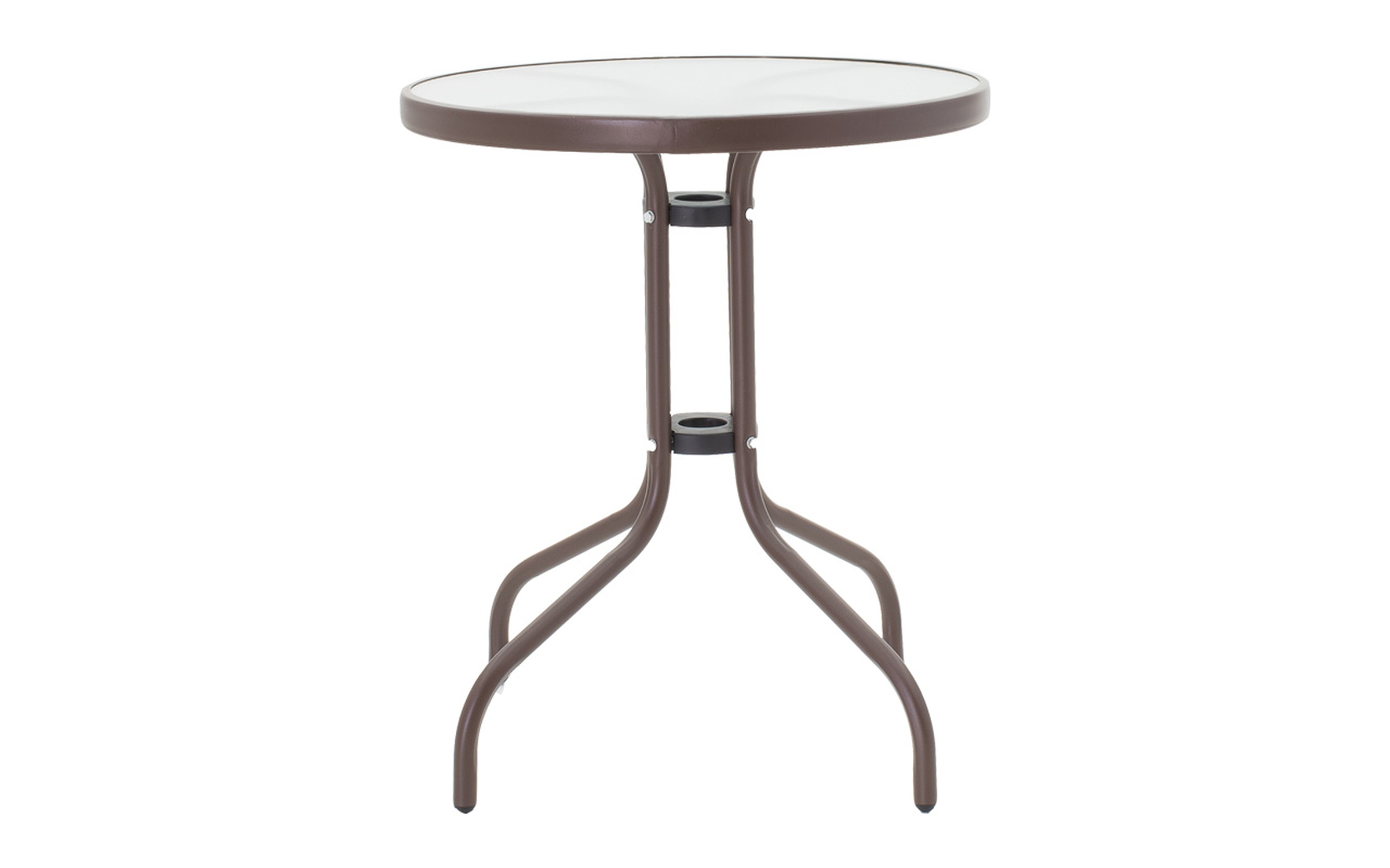 Set Table Watson + 2 chairs Suzie, brown  4