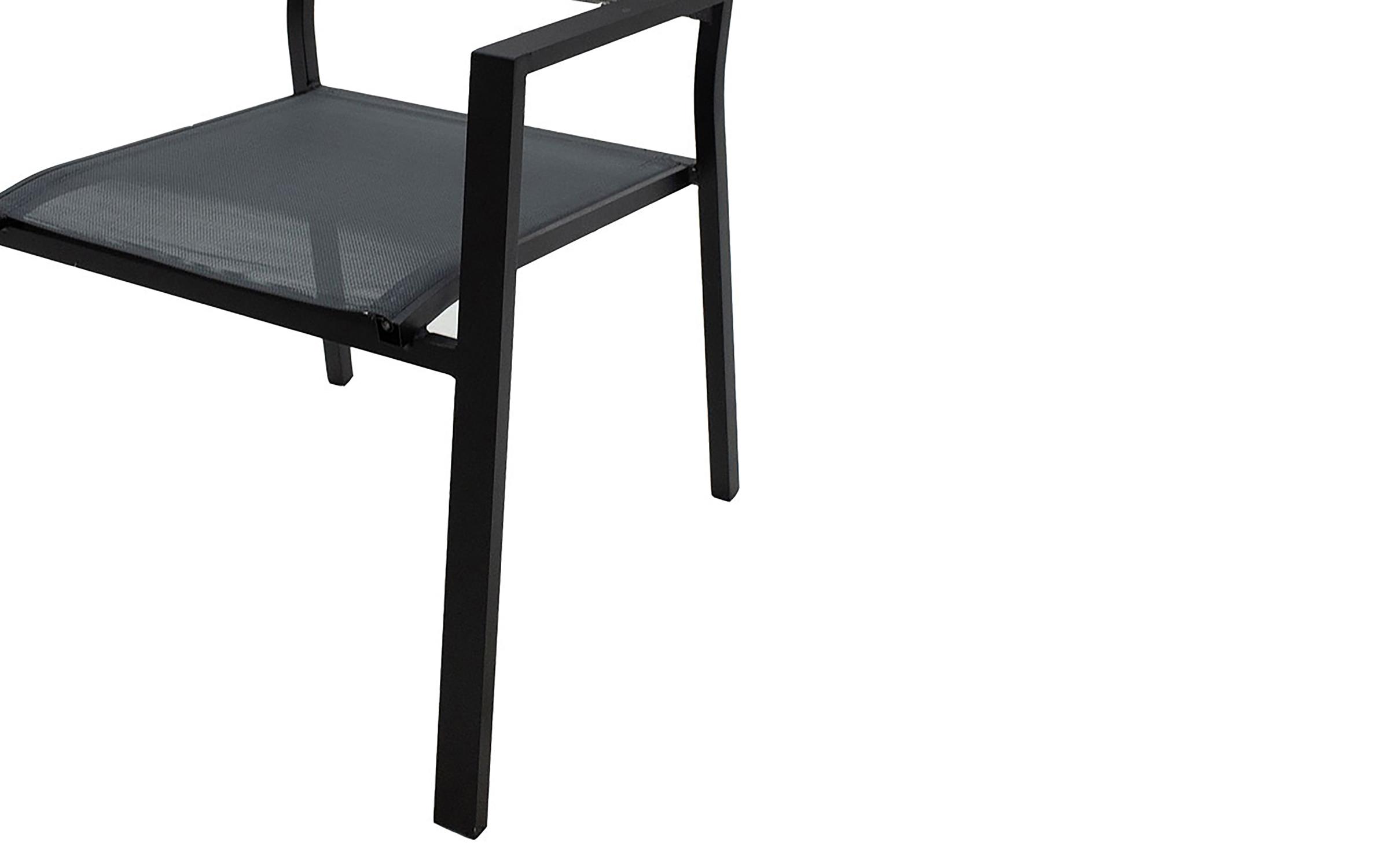 Garden chair Molly, black  6