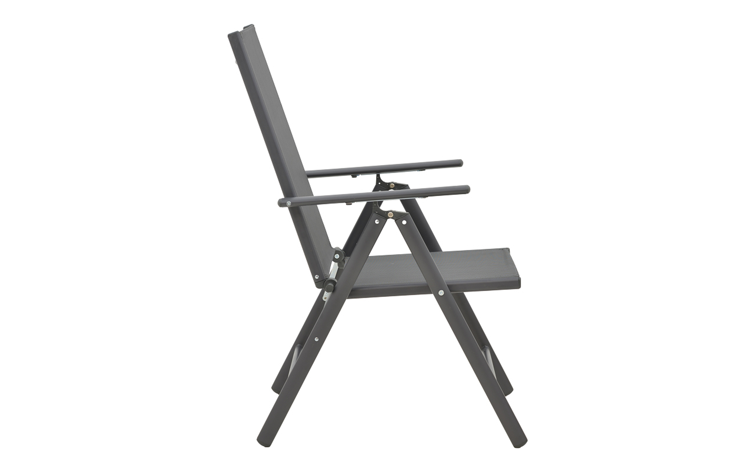 Garden chair /folding/ Candor, anthracite + dark grey  3
