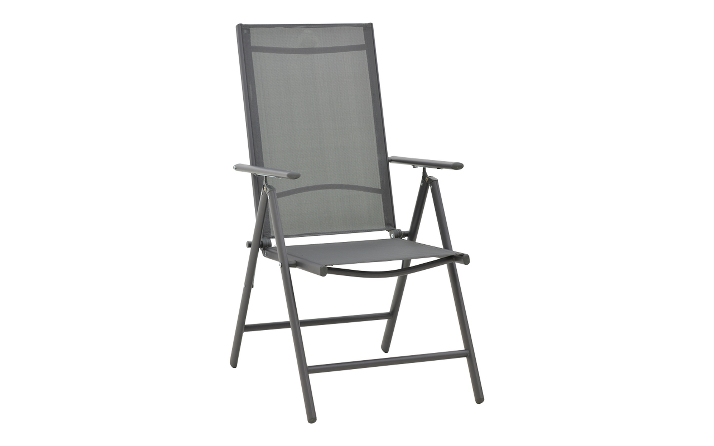 Garden chair /folding/ Candor, anthracite + dark grey  1