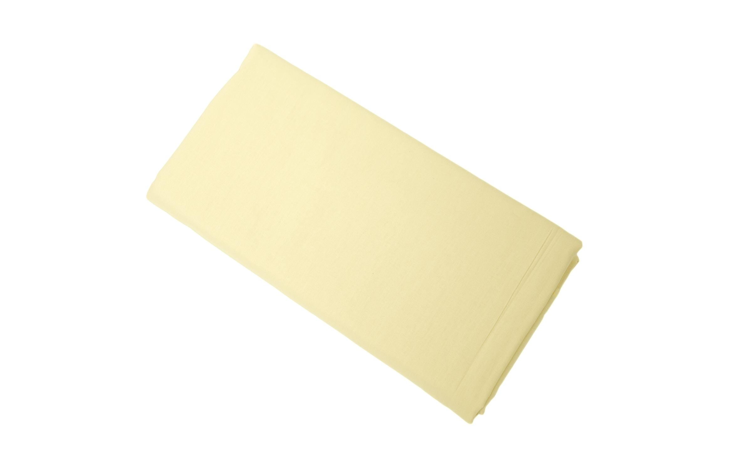 Flat sheet, yellow, 150/240 cm  1