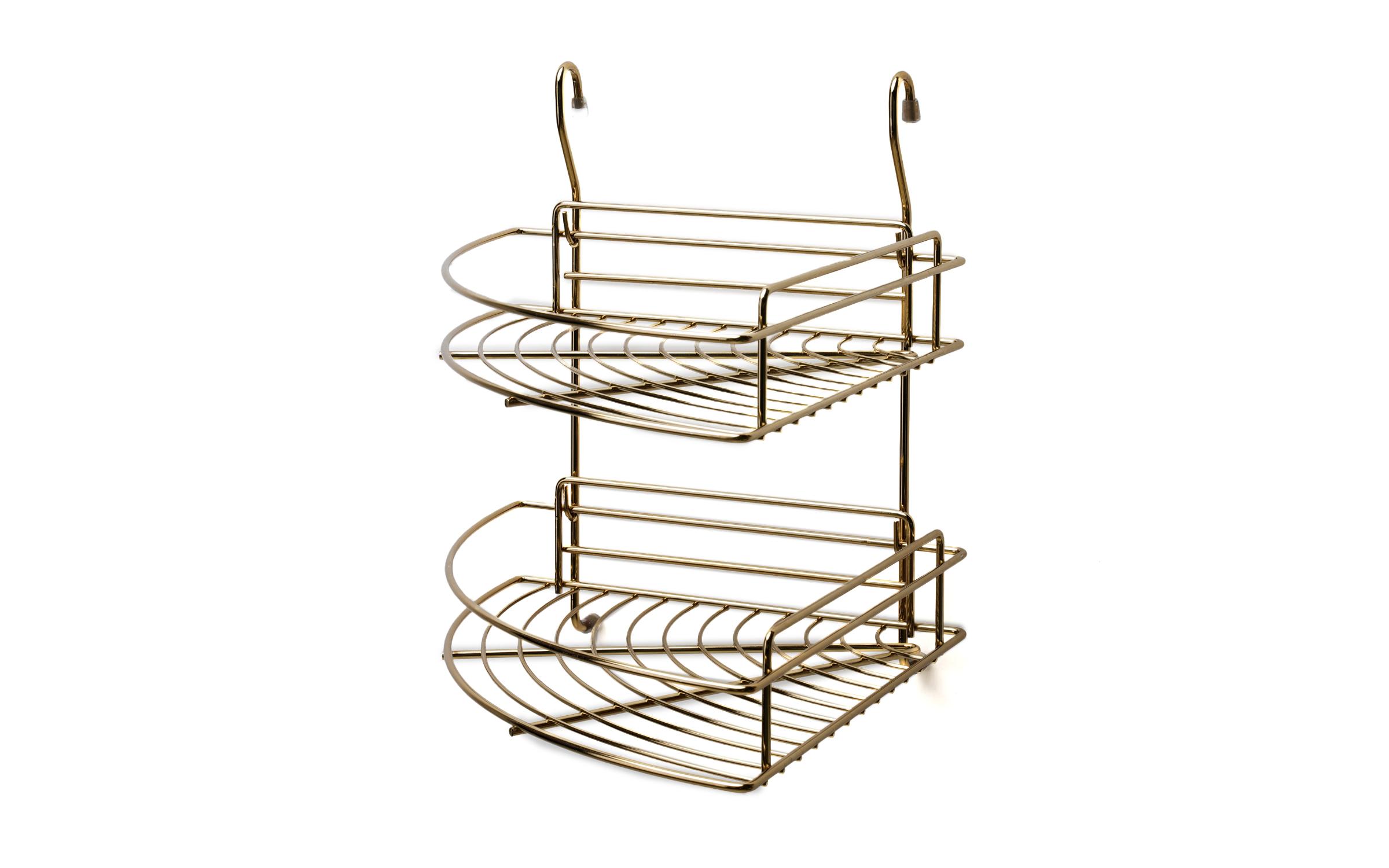 Corner shelf M6056-70, golden  1