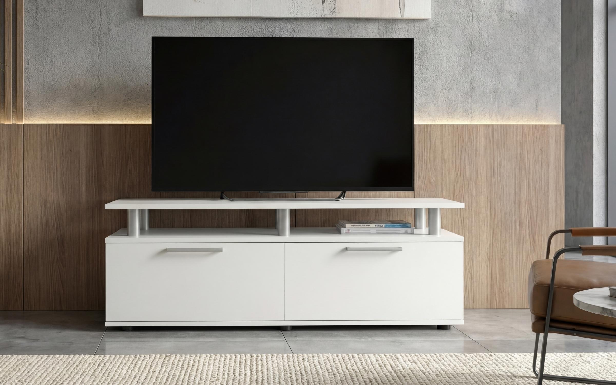 TV cabinet Extravaganza, white  3