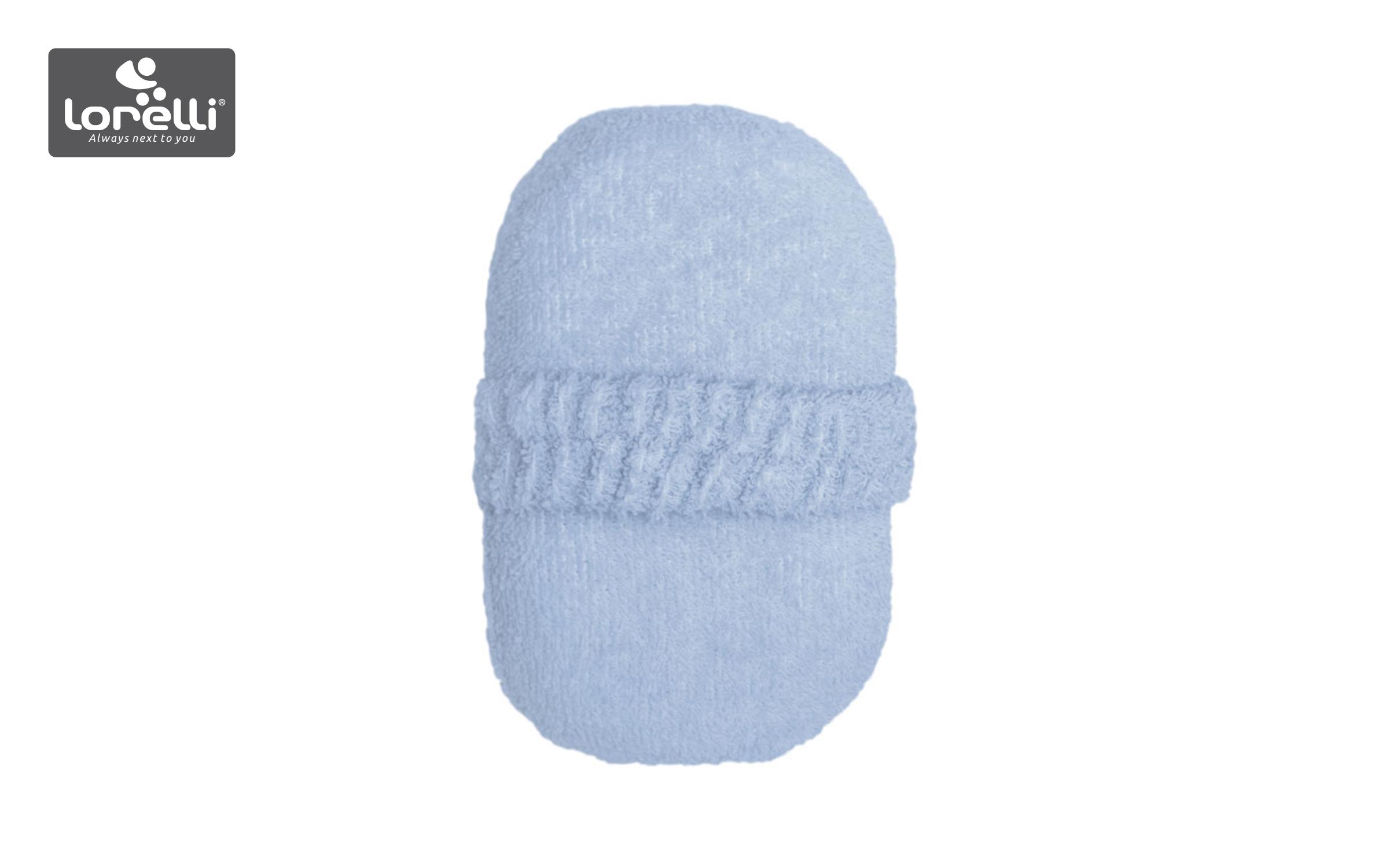 Bath sponge, blue, 16/9/6 cm  1