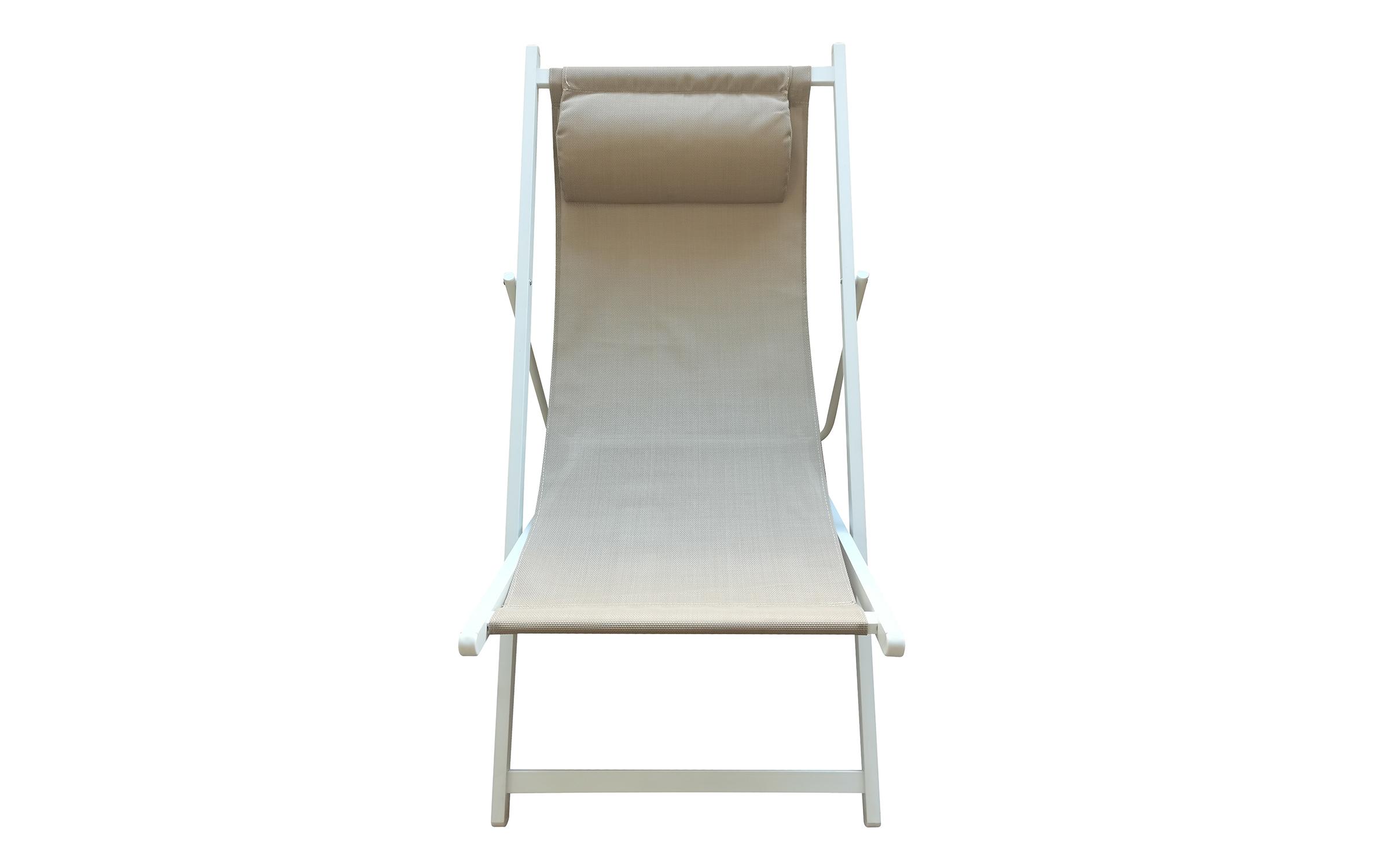 Garden chair /folding/ Loreto, beige  2