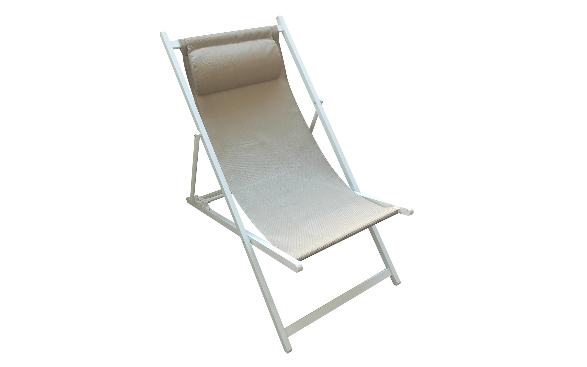 Garden chair /folding/ Loreto, beige  4