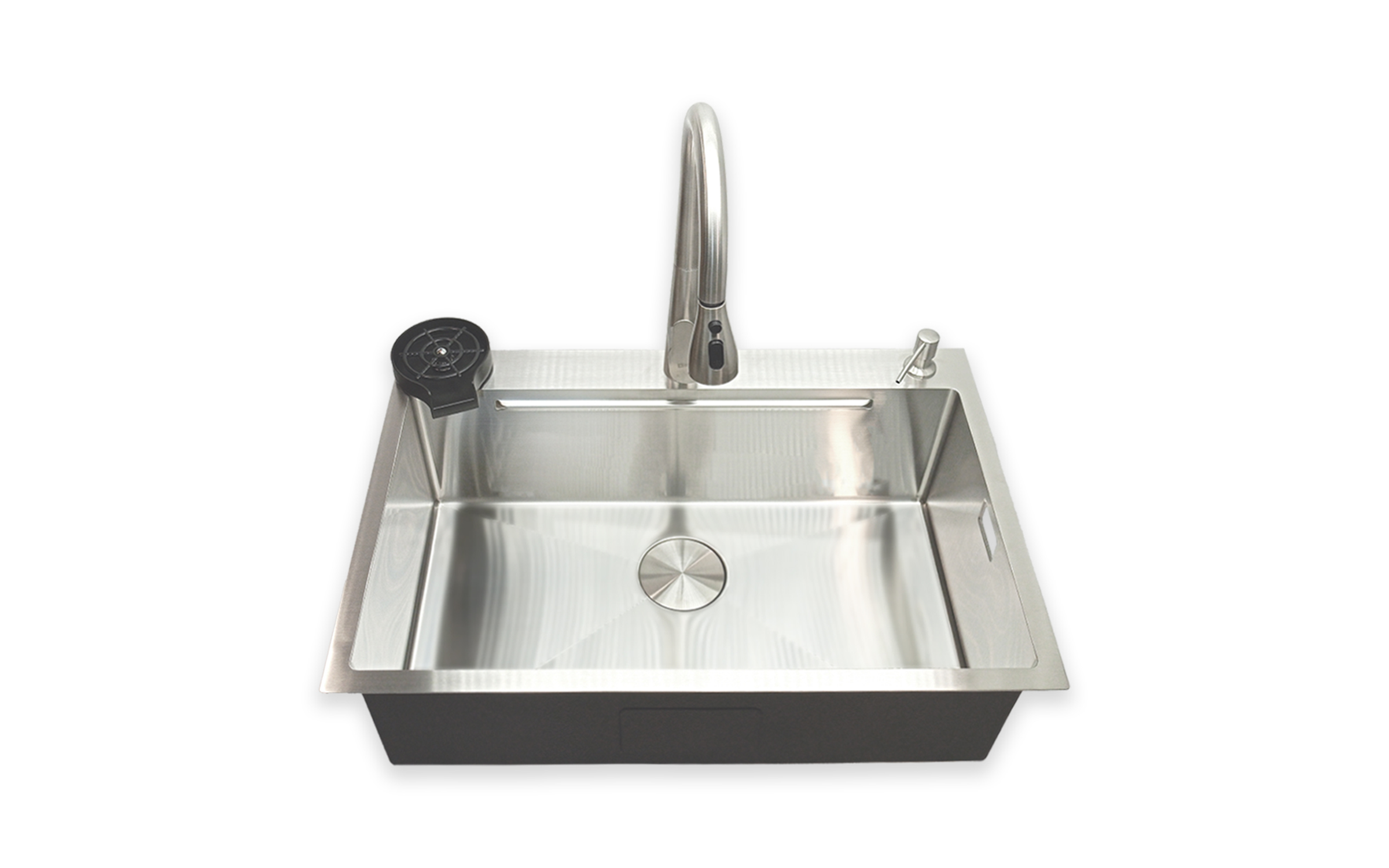 Multifunctional sink IVENTO K/ 20L.041.41, brushed stainless steel  3