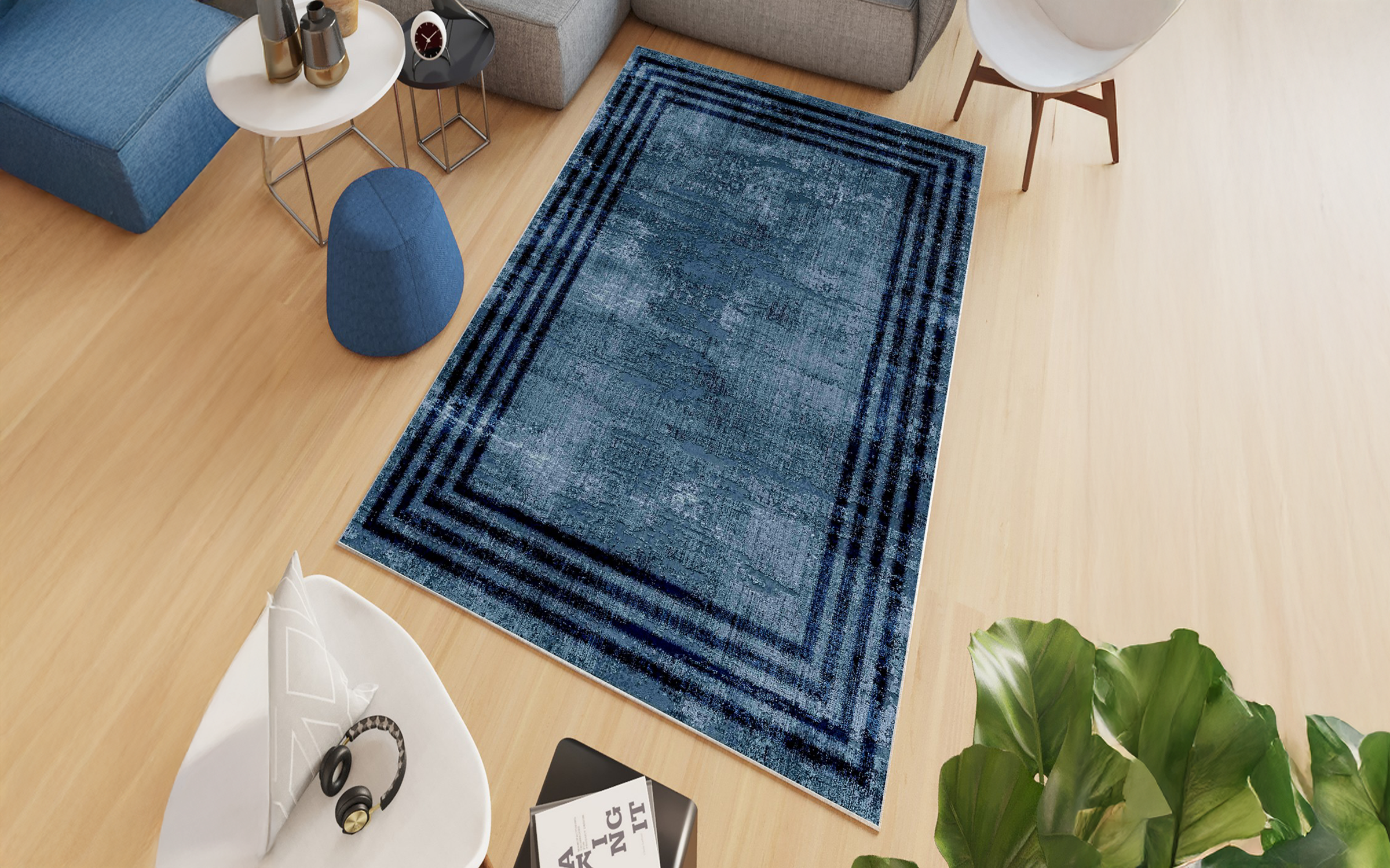 Carpet 180/280 cm Blur, multicolored  1