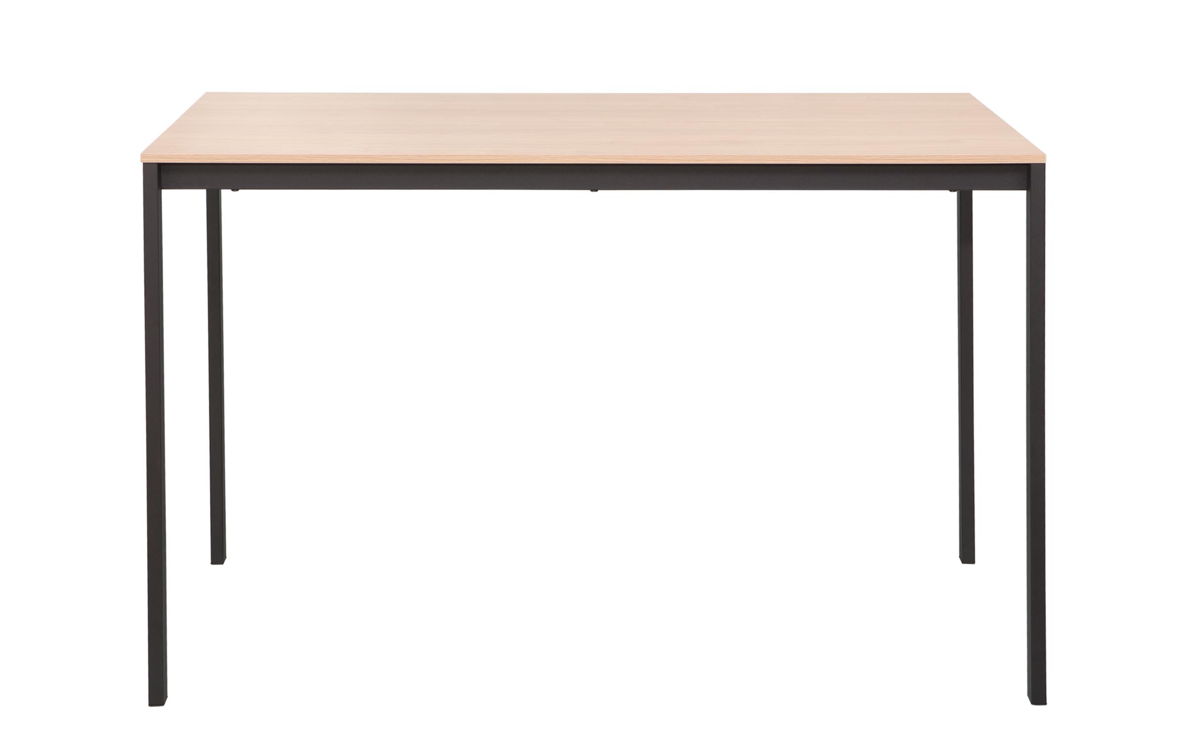Dining table Faraggio, natural + black  3