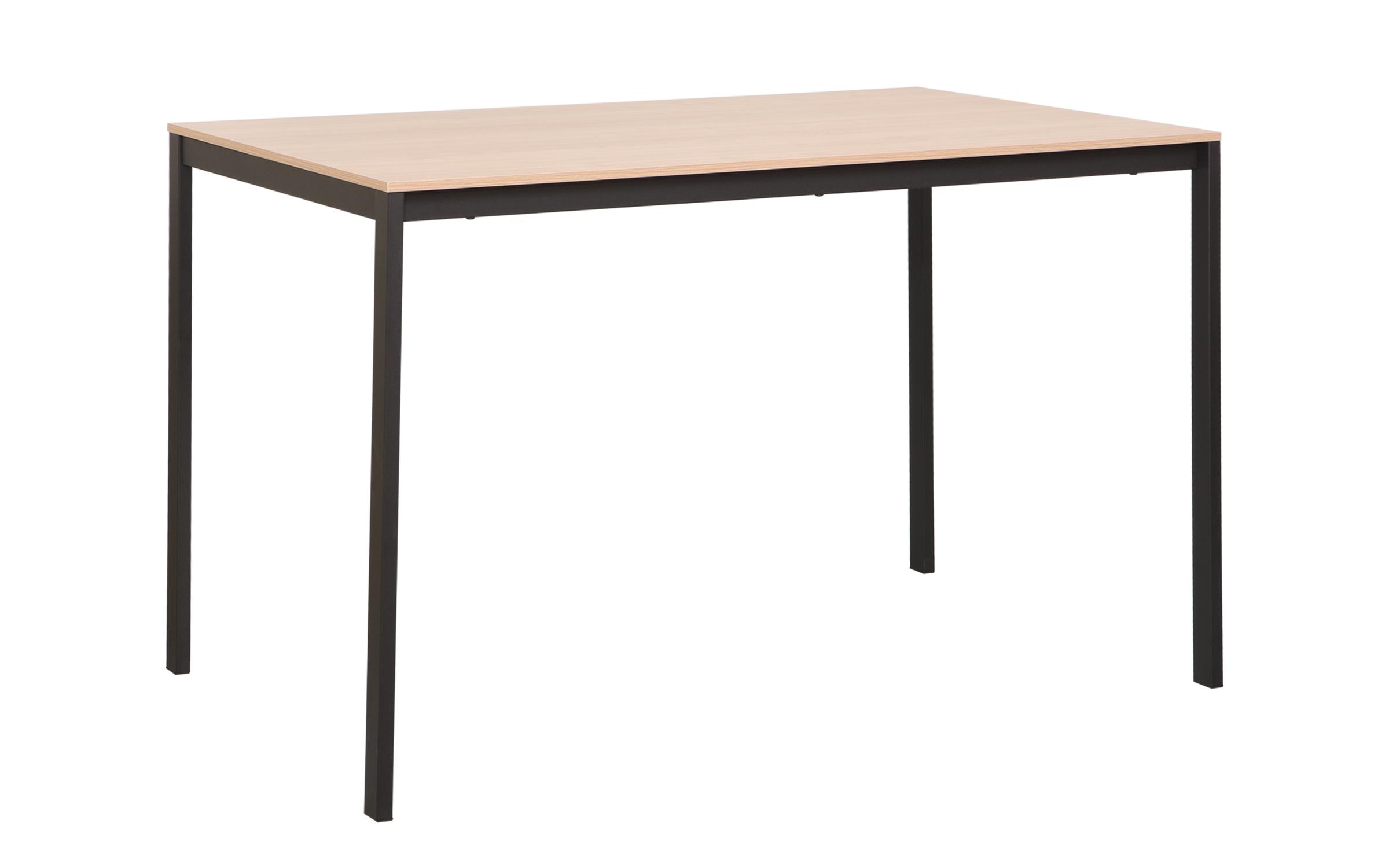Dining table Faraggio, natural + black  4