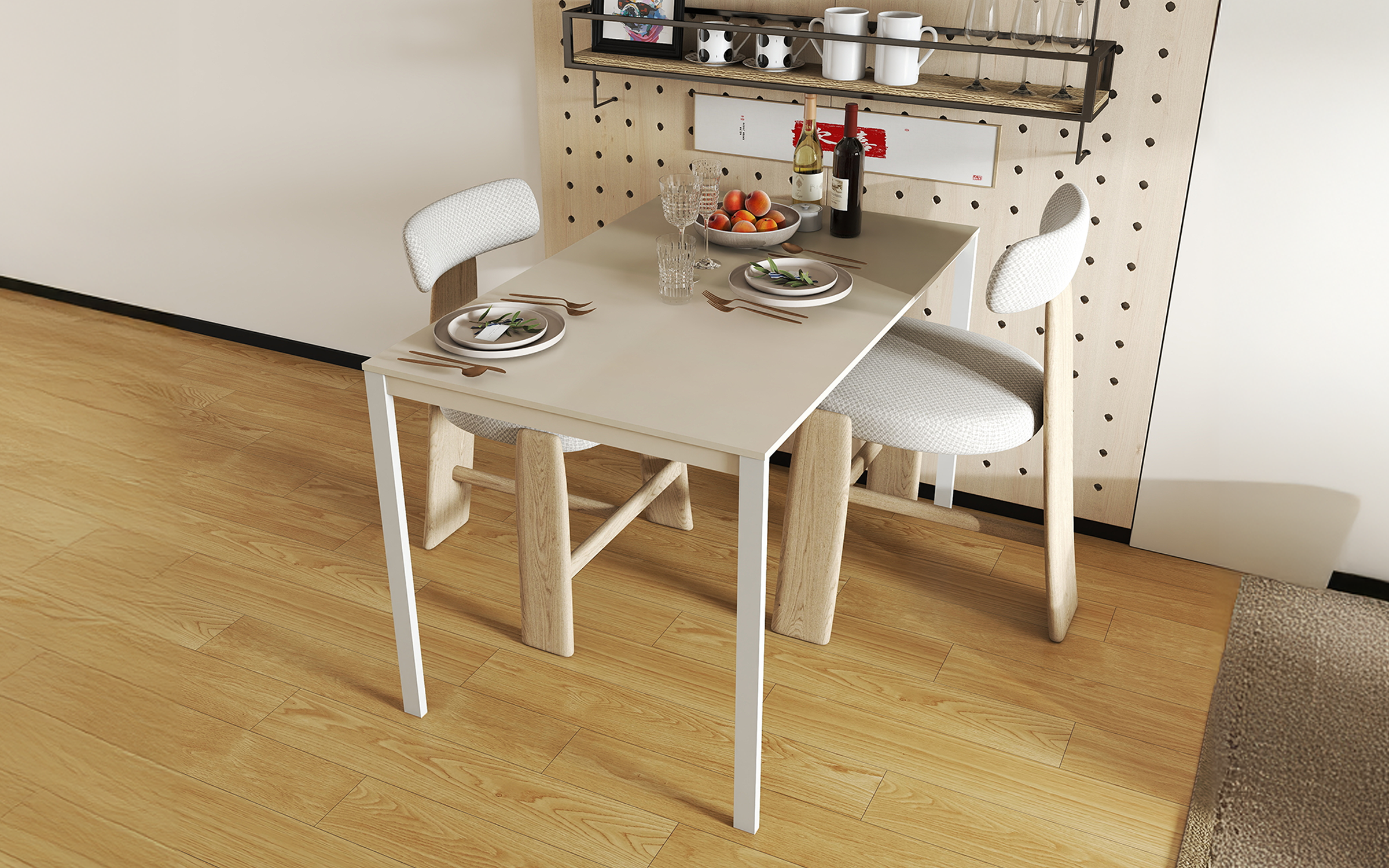 Dining table Faraggio, beige  2