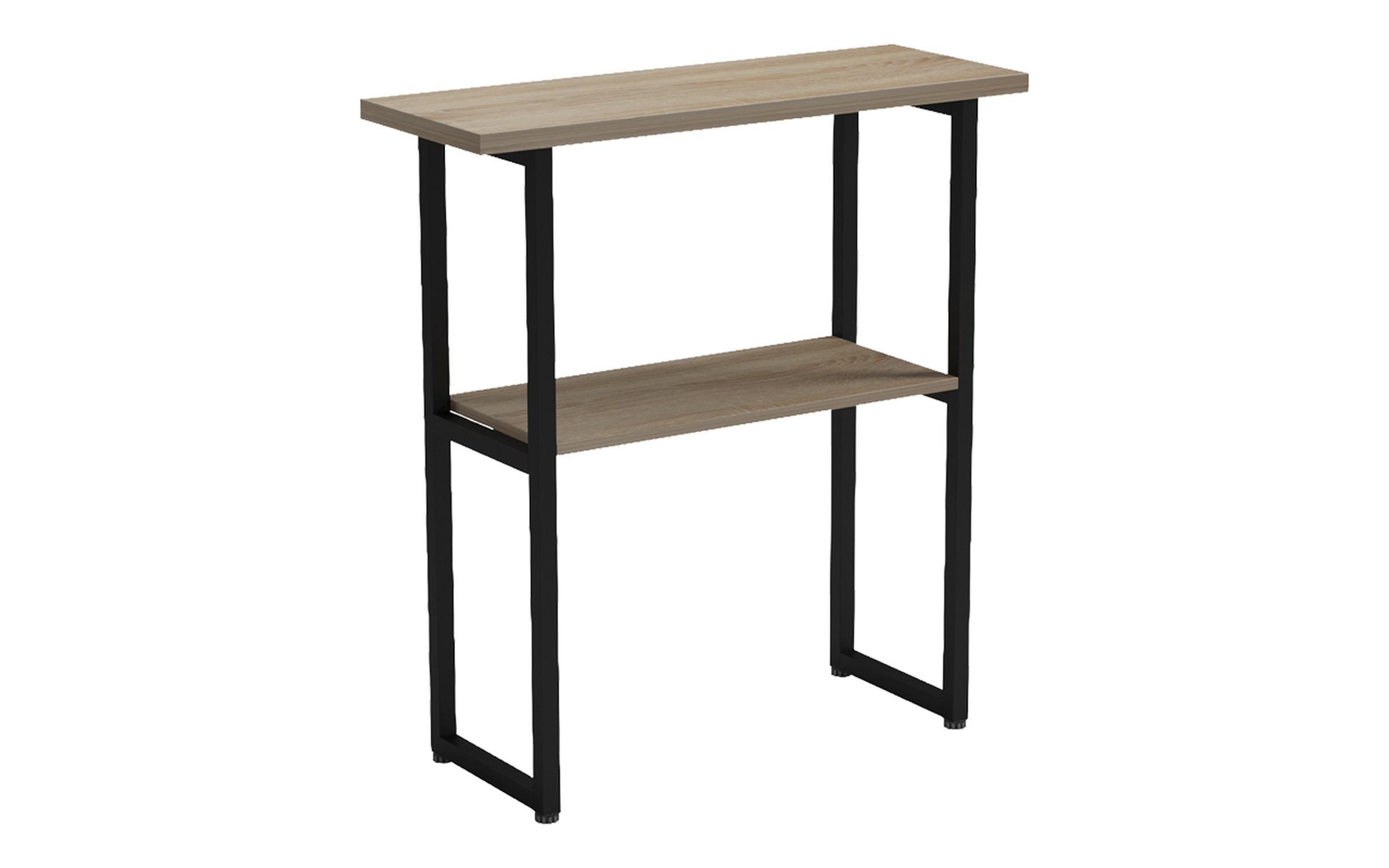 Console table Solaine, Sonoma + black  3