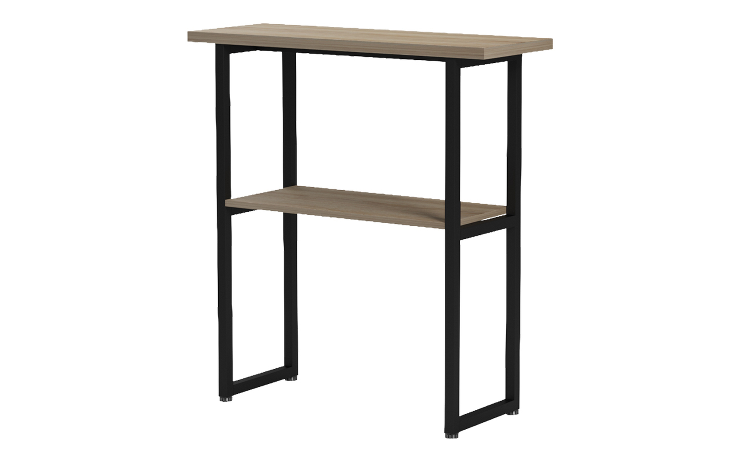 Console table Solaine, Sonoma + black  5
