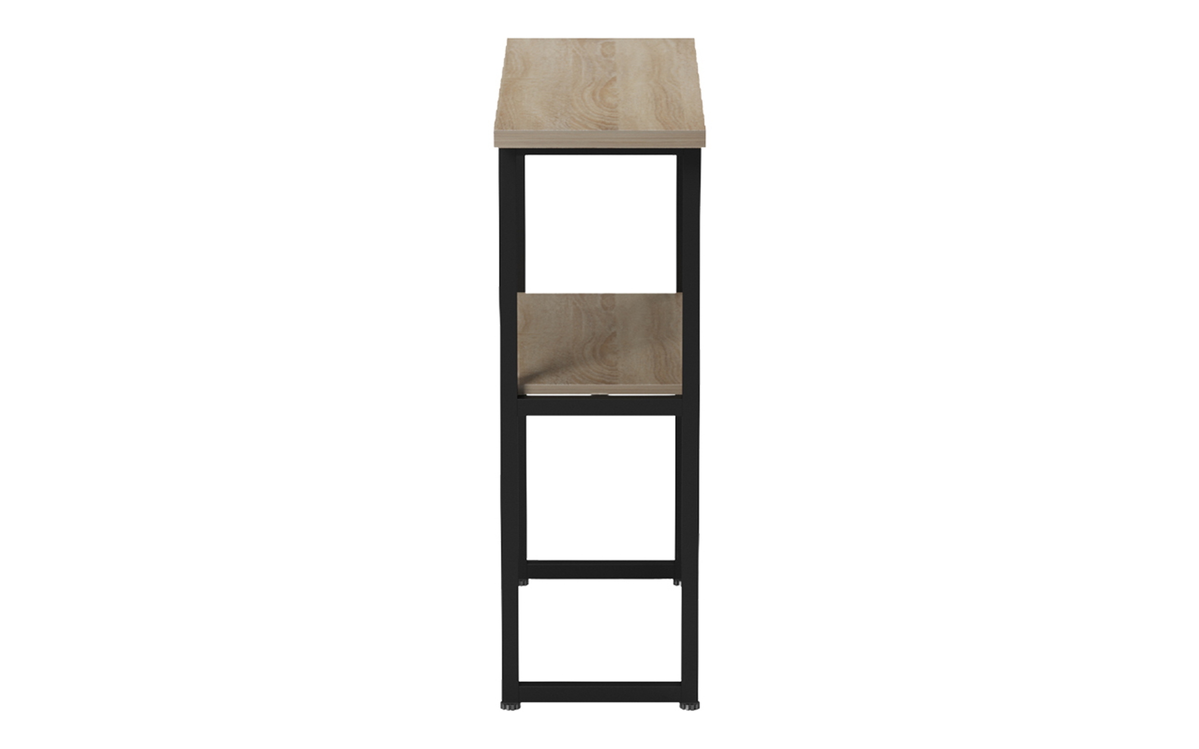 Console table Solaine, Sonoma + black  6