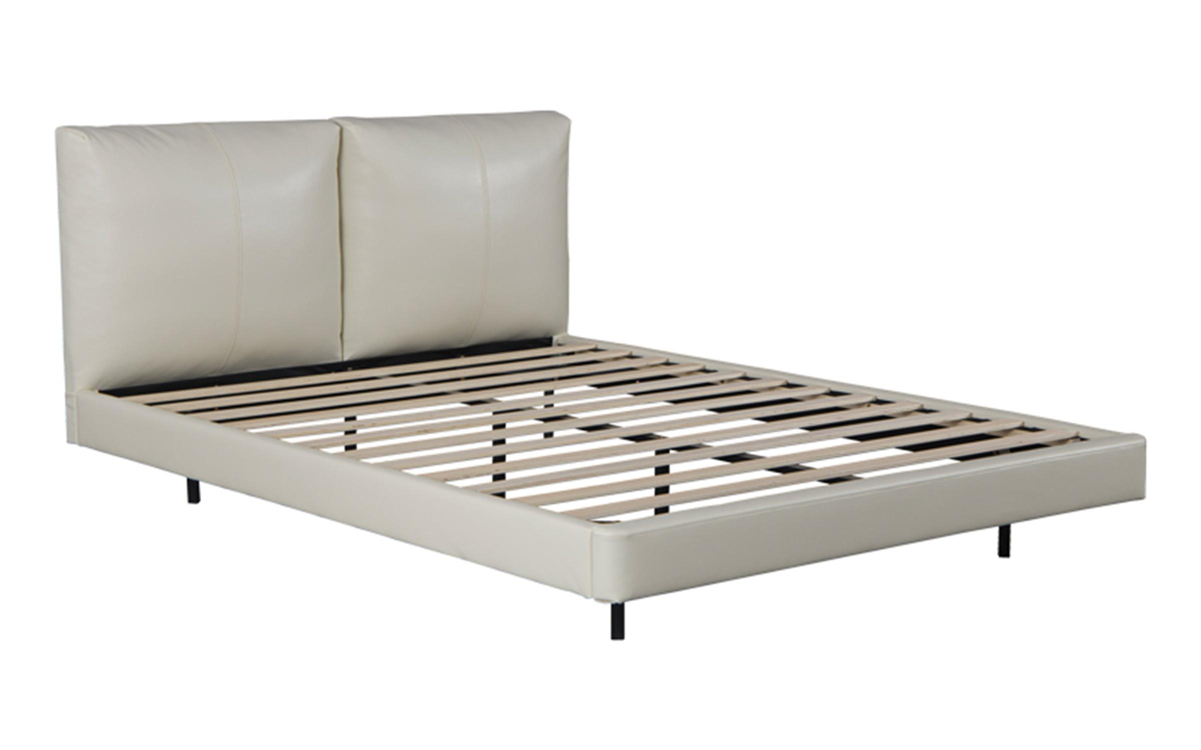 Upholstered double bed 160/200 Jane, ivory  4