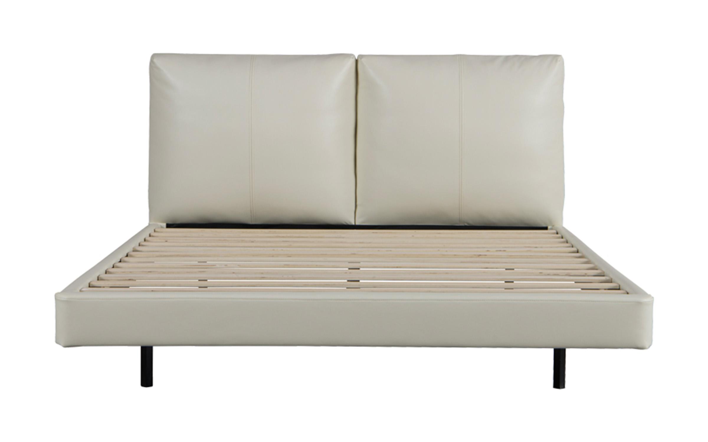 Upholstered double bed 160/200 Jane, ivory  5