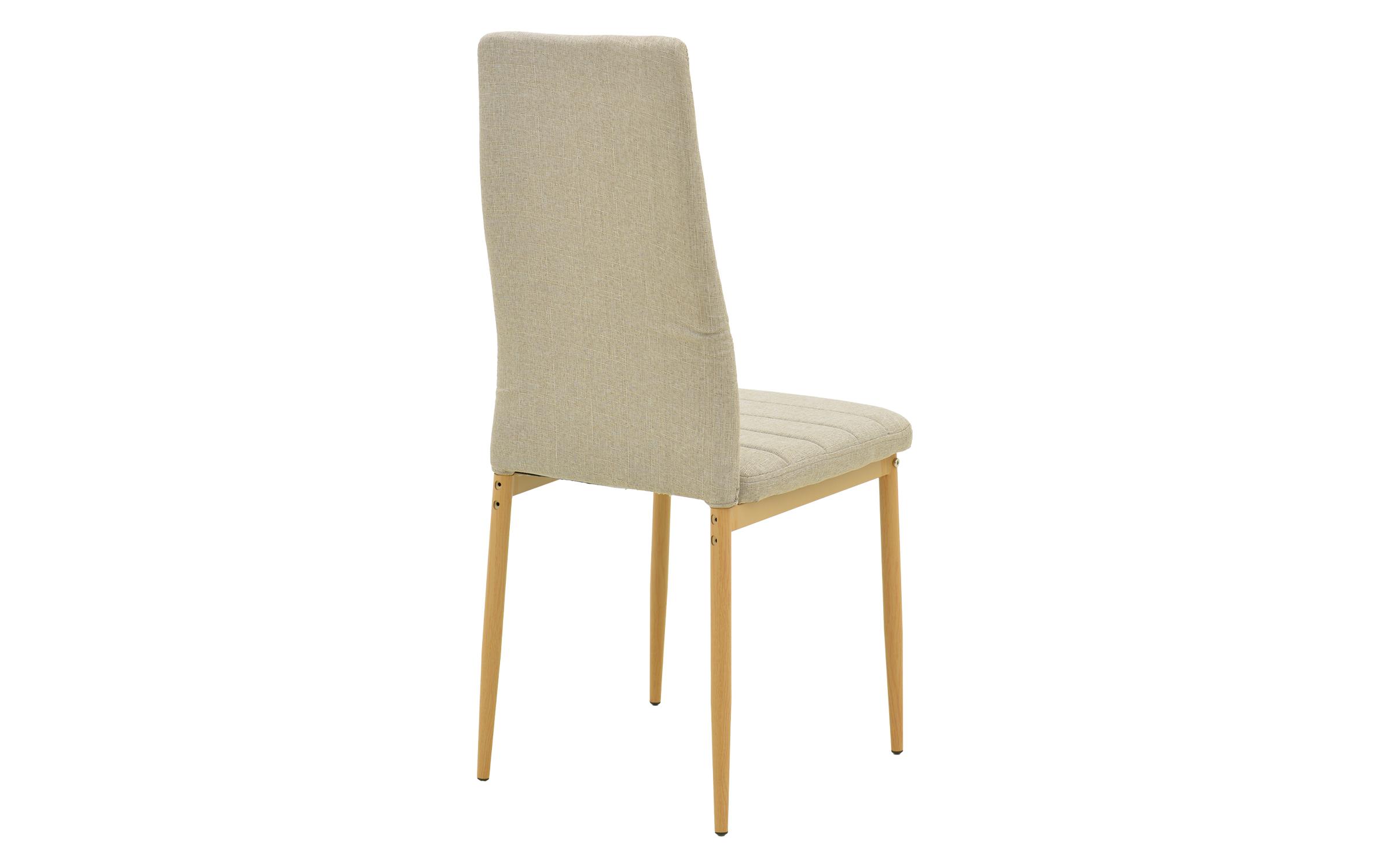 Dining chair Parker, beige + natural  5
