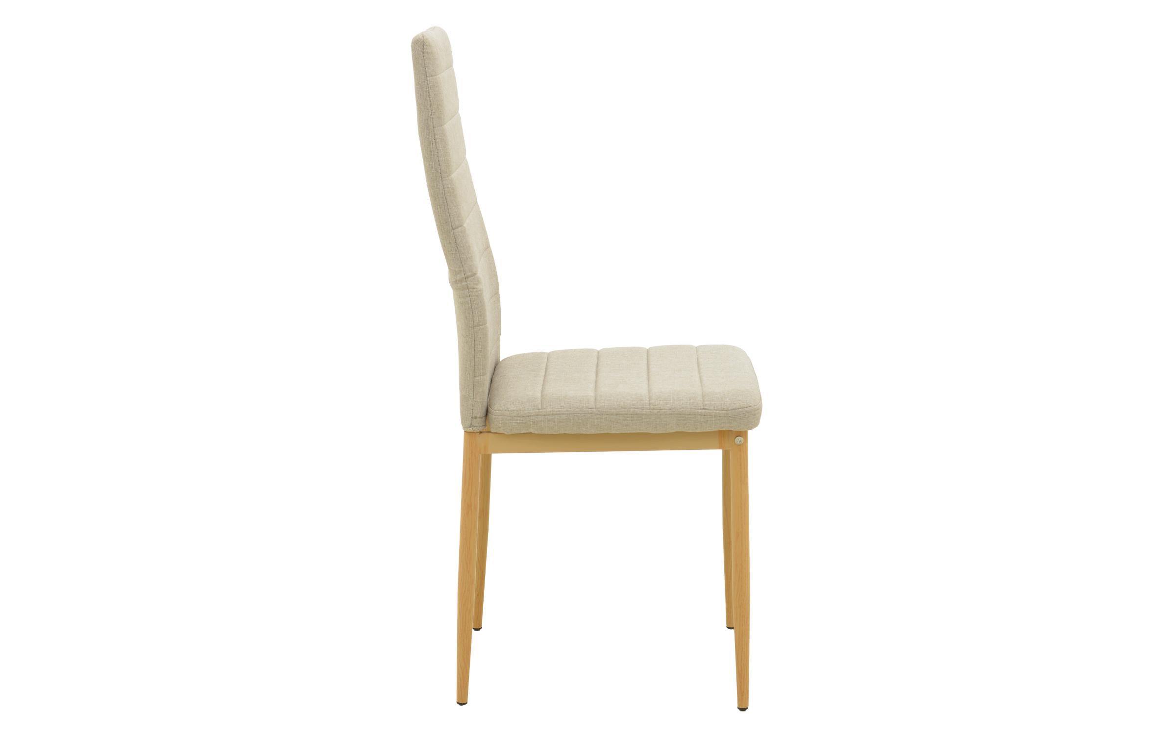 Dining chair Parker, beige + natural  4