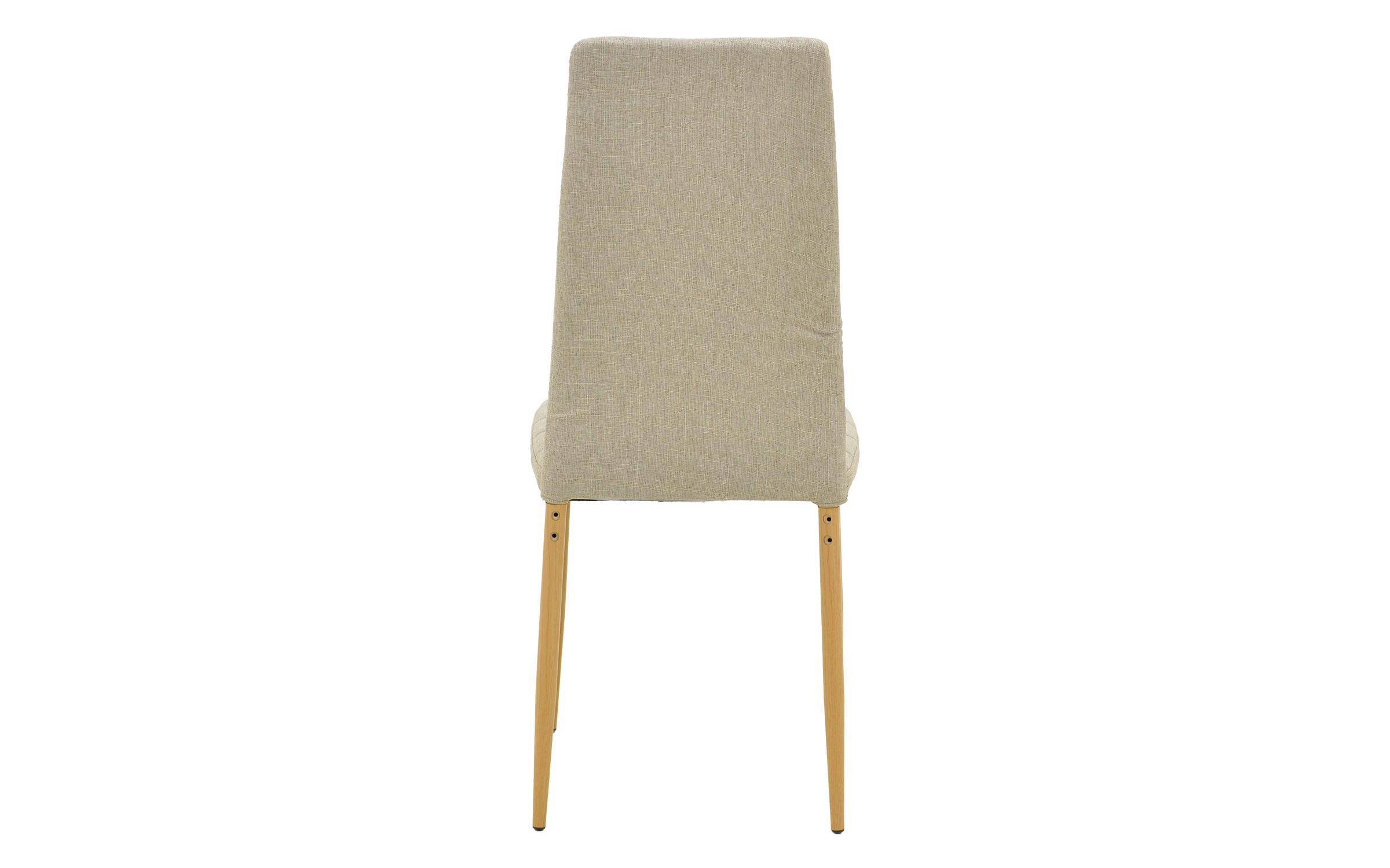 Dining chair Parker, beige + natural  6