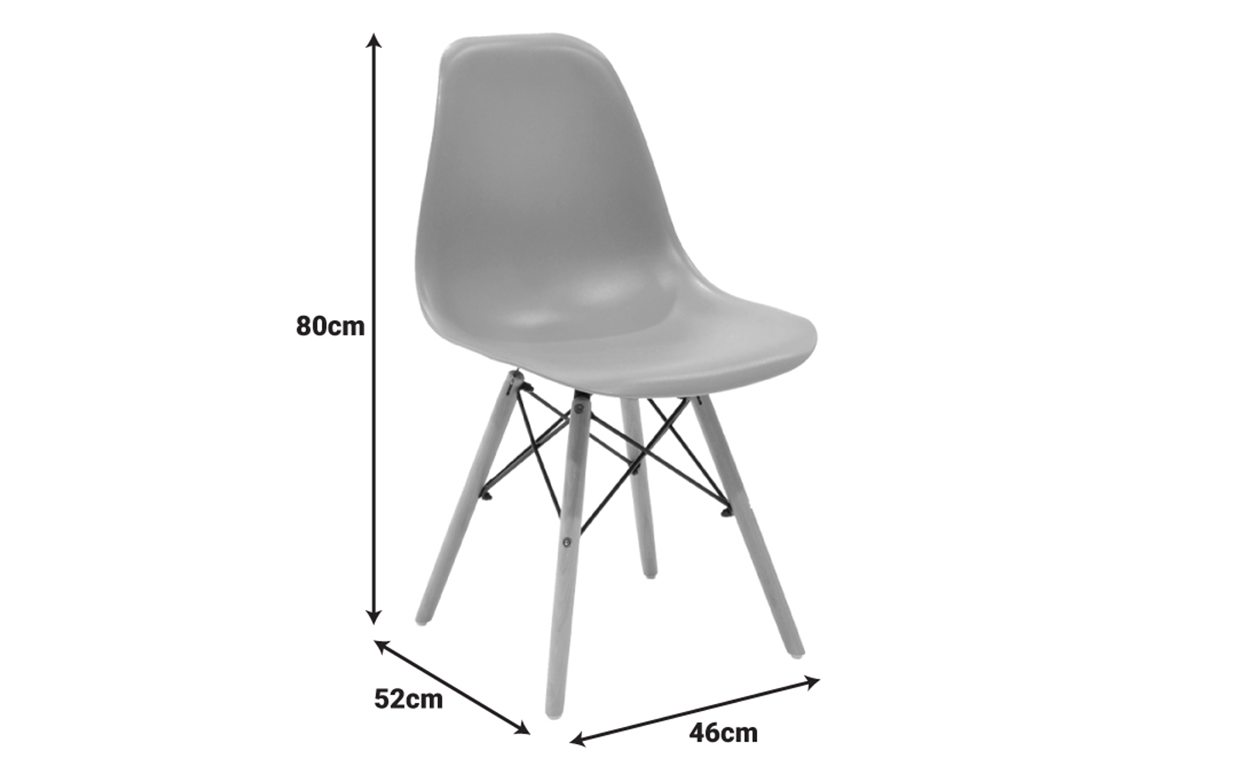 Dining chair Julita, cappuccino  2