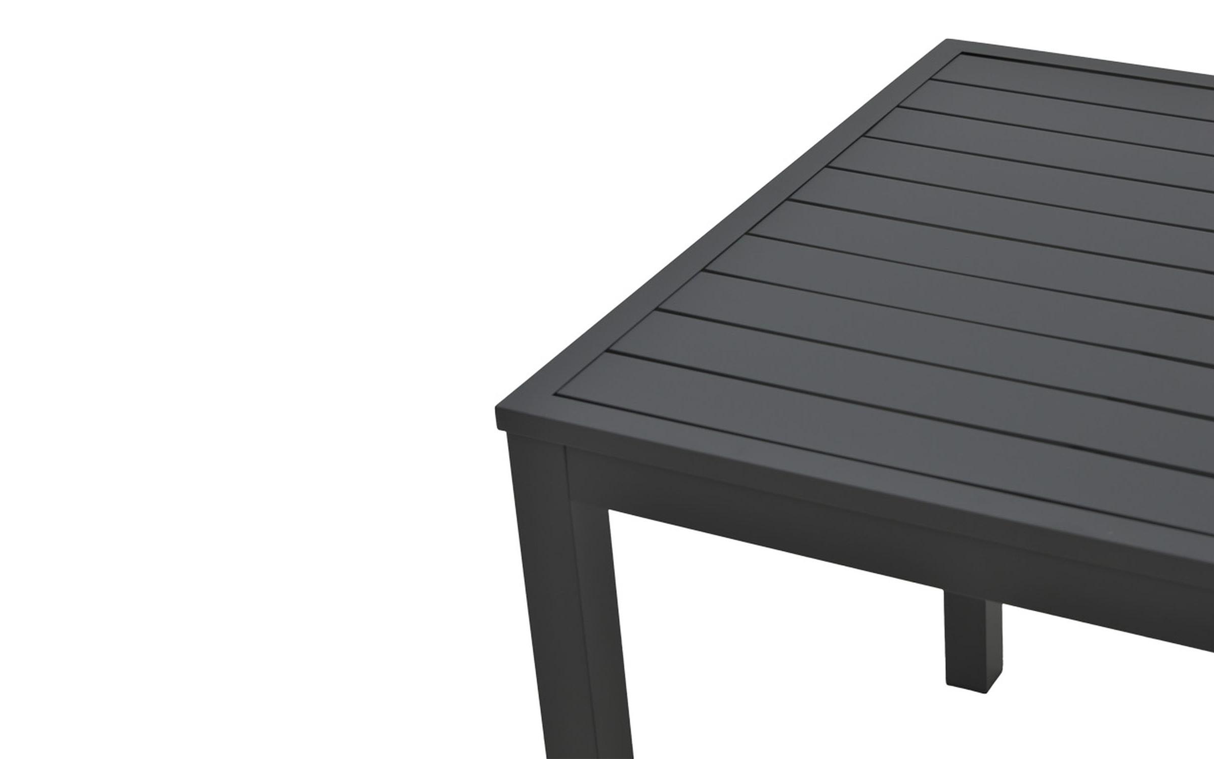 Garden table Cryton, black  4