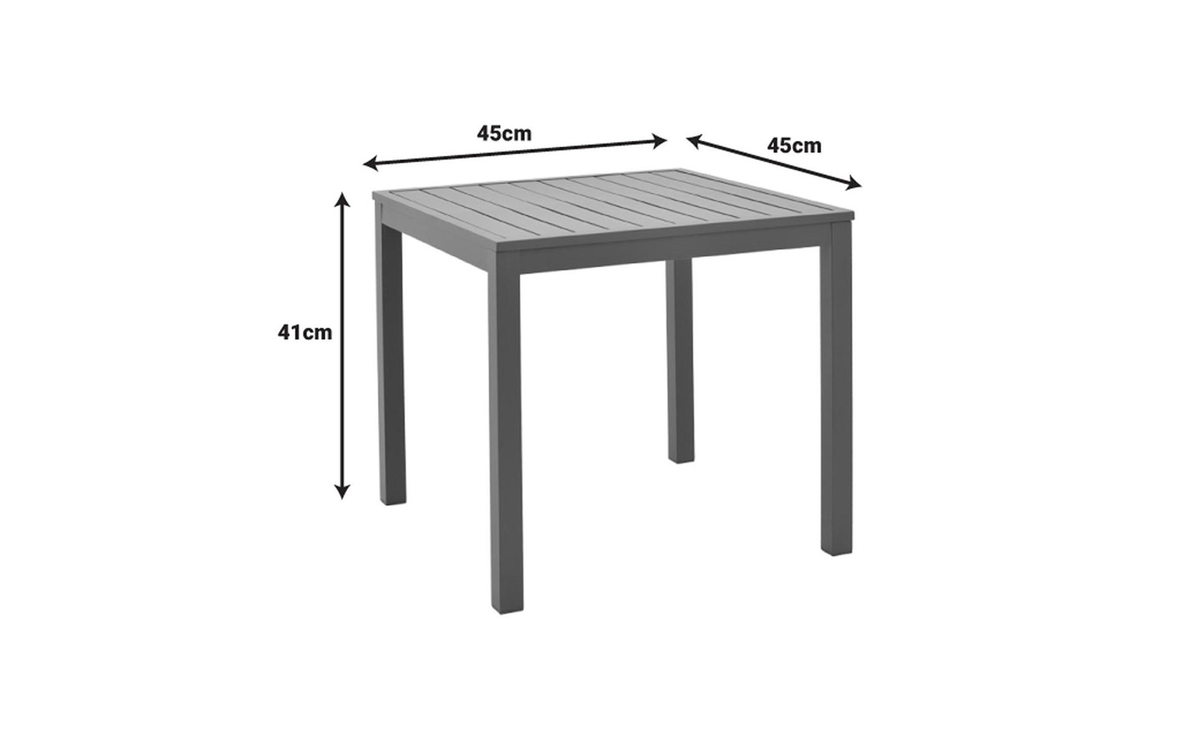 Garden table Cryton, black  2