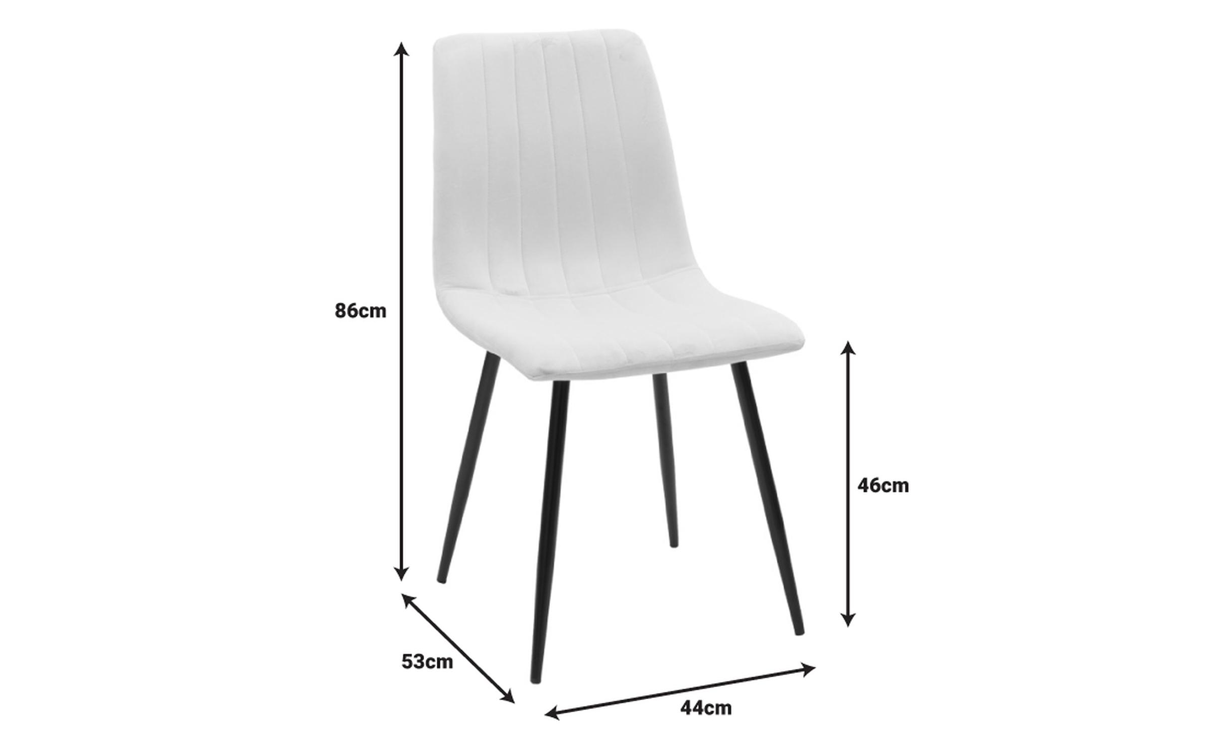 Dining chair Nor, yellow  2
