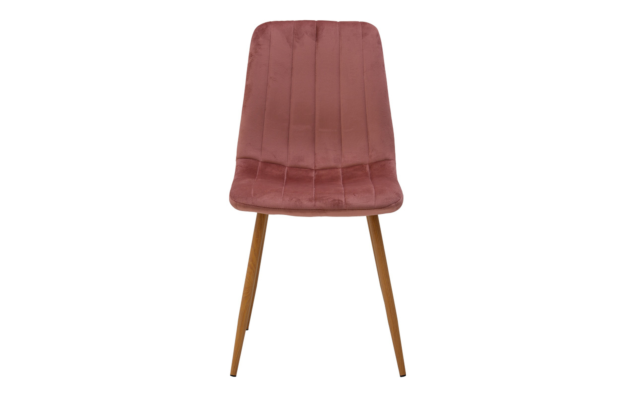 Dining chair Nor, ash rose + natural  3