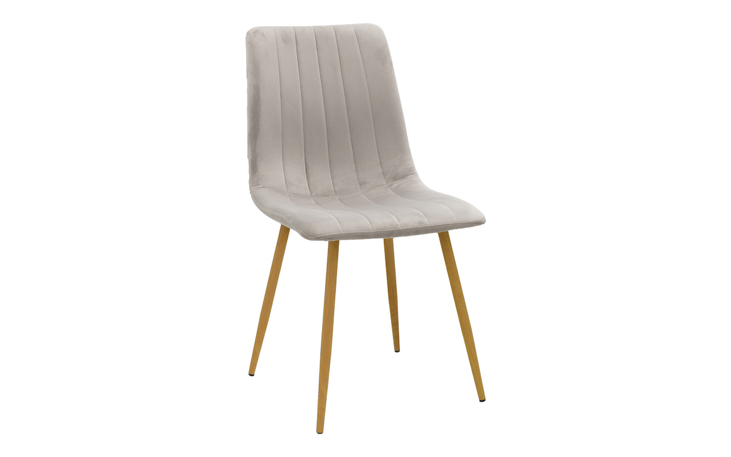 Dining chair Nor, grey + natural  1