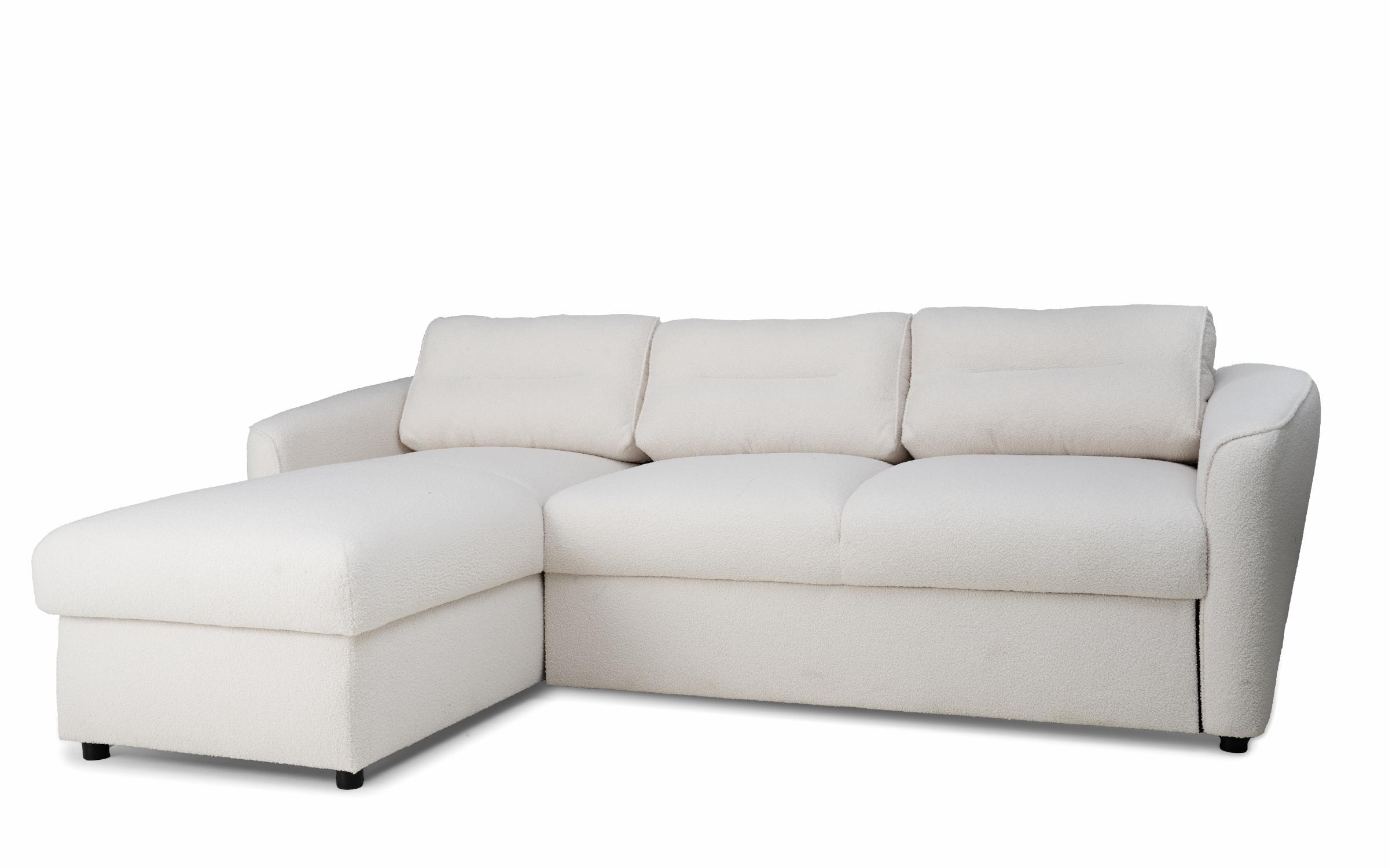 Extendable corner sofa Dorian, light beige  9