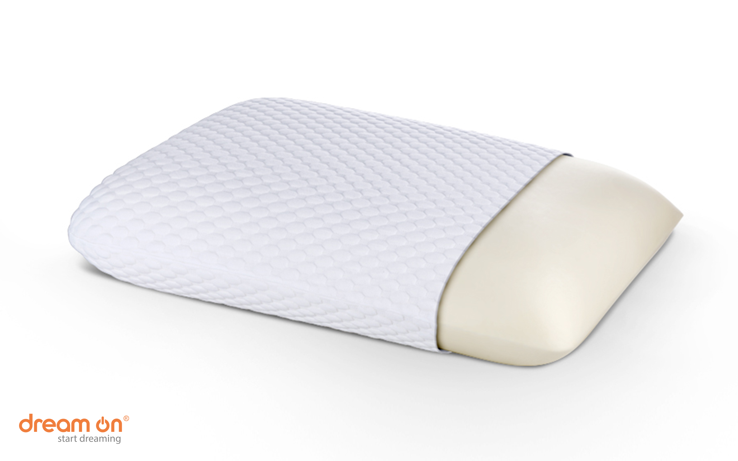 Pillow 59/39 Memory Queen, white  2