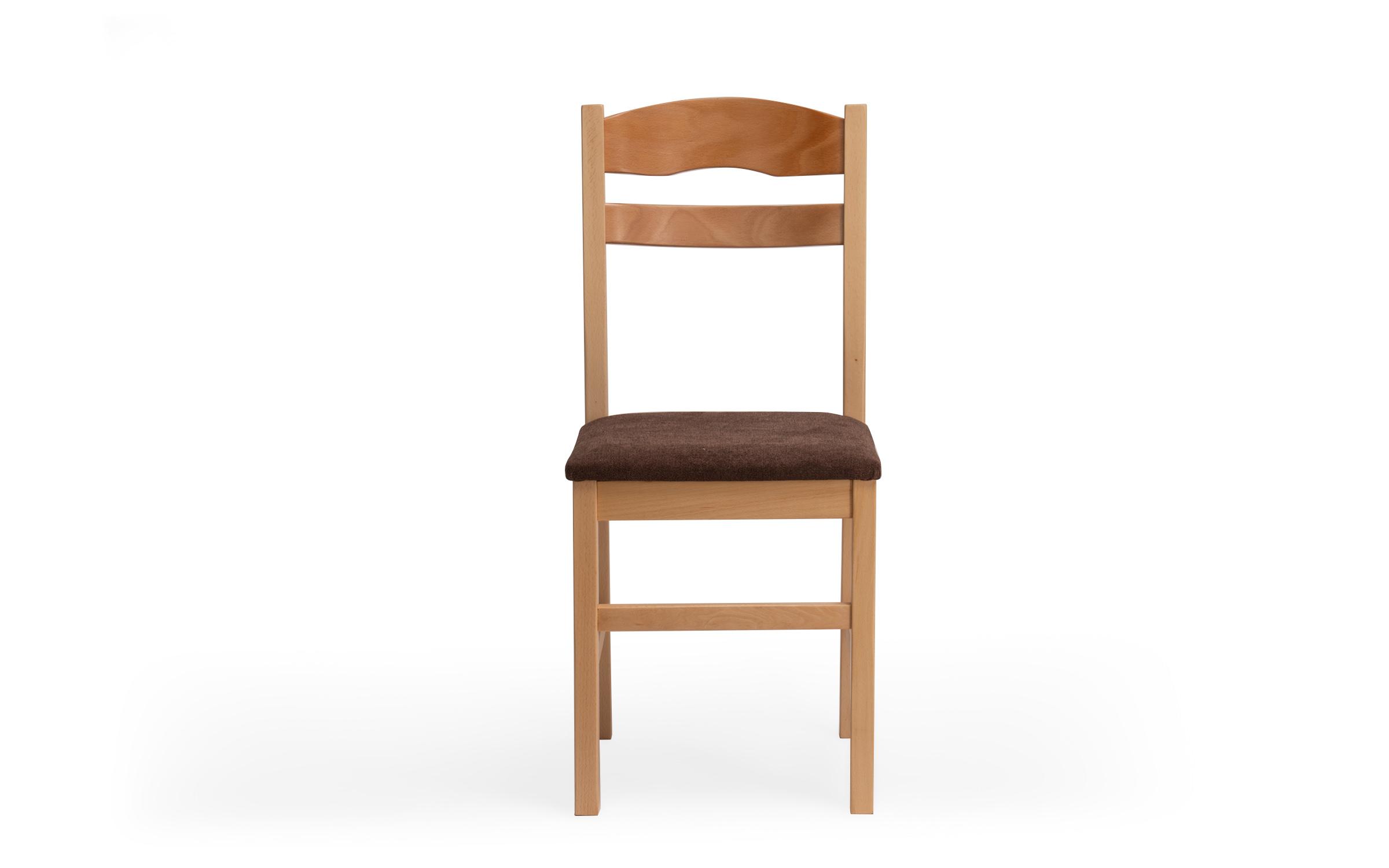 Dining chair Sando, natural + brown seat  4