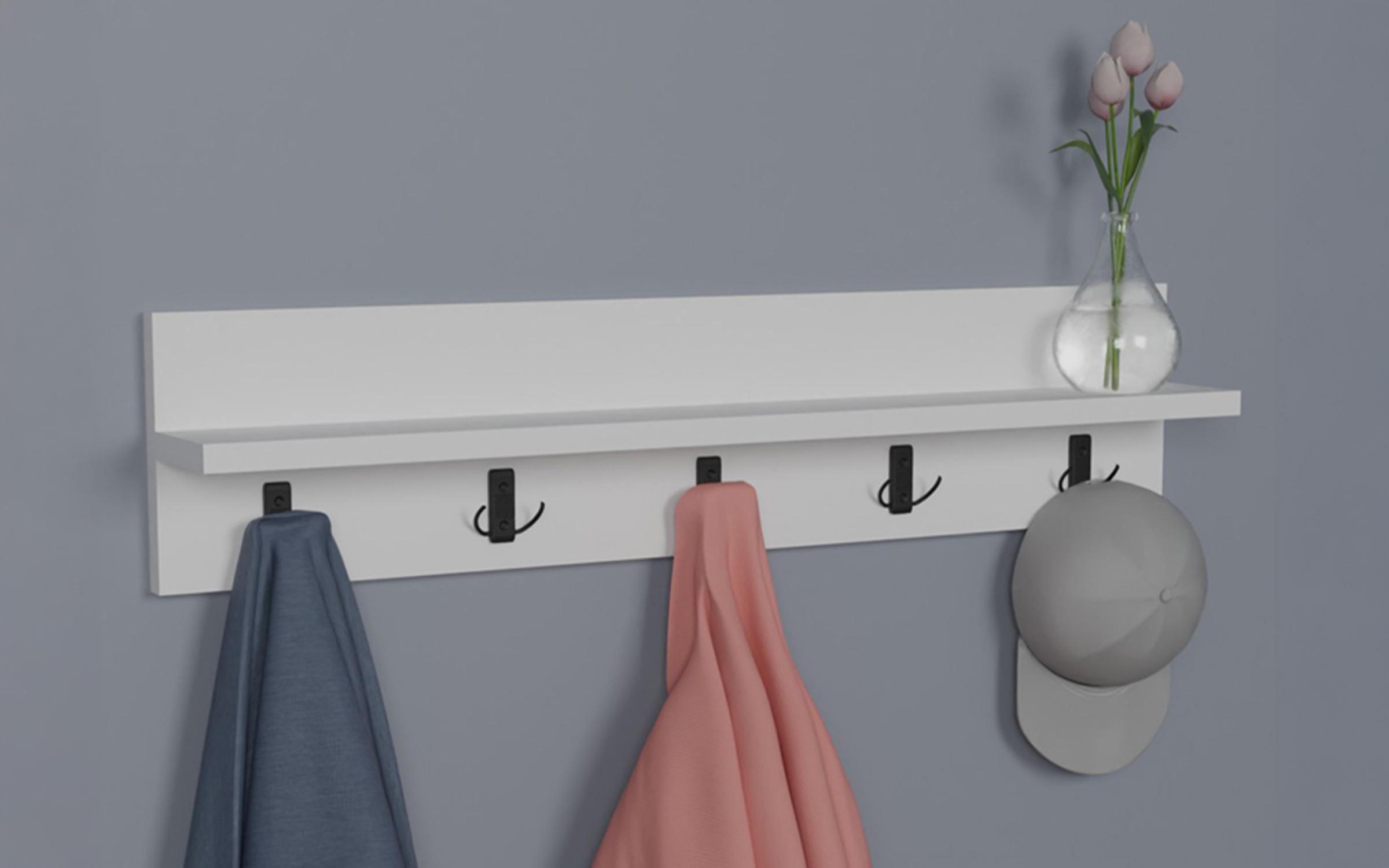 Coat rack Esform, white  1