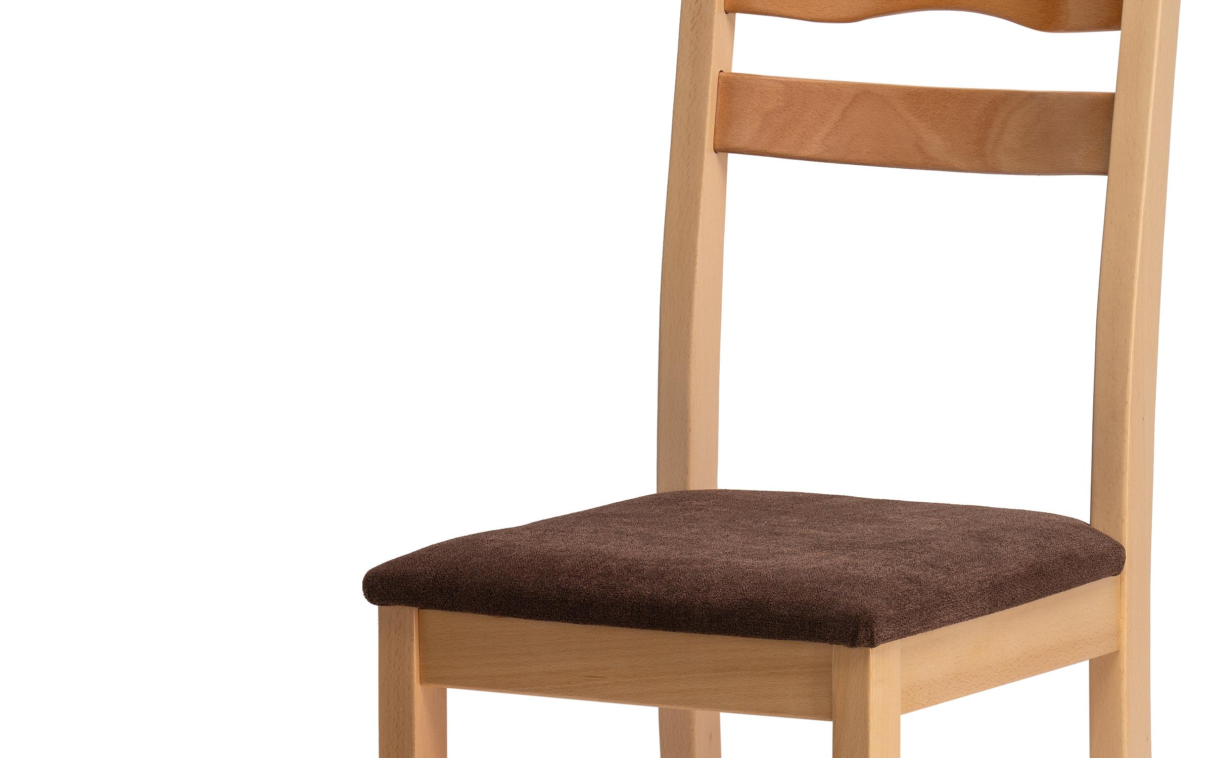 Dining chair Sando, natural + brown seat  7