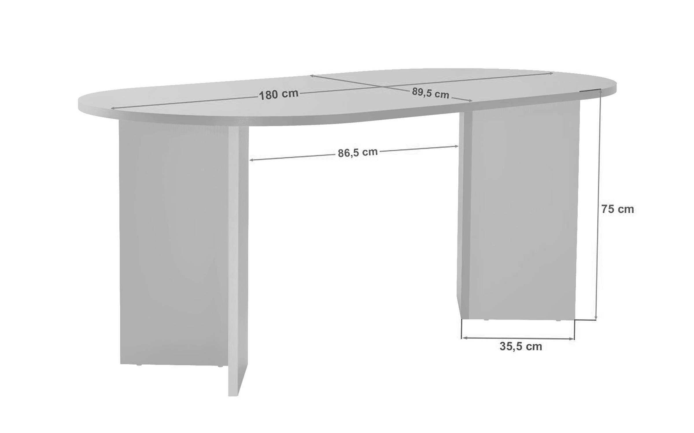 Dining table Sablin, travertine decor  2