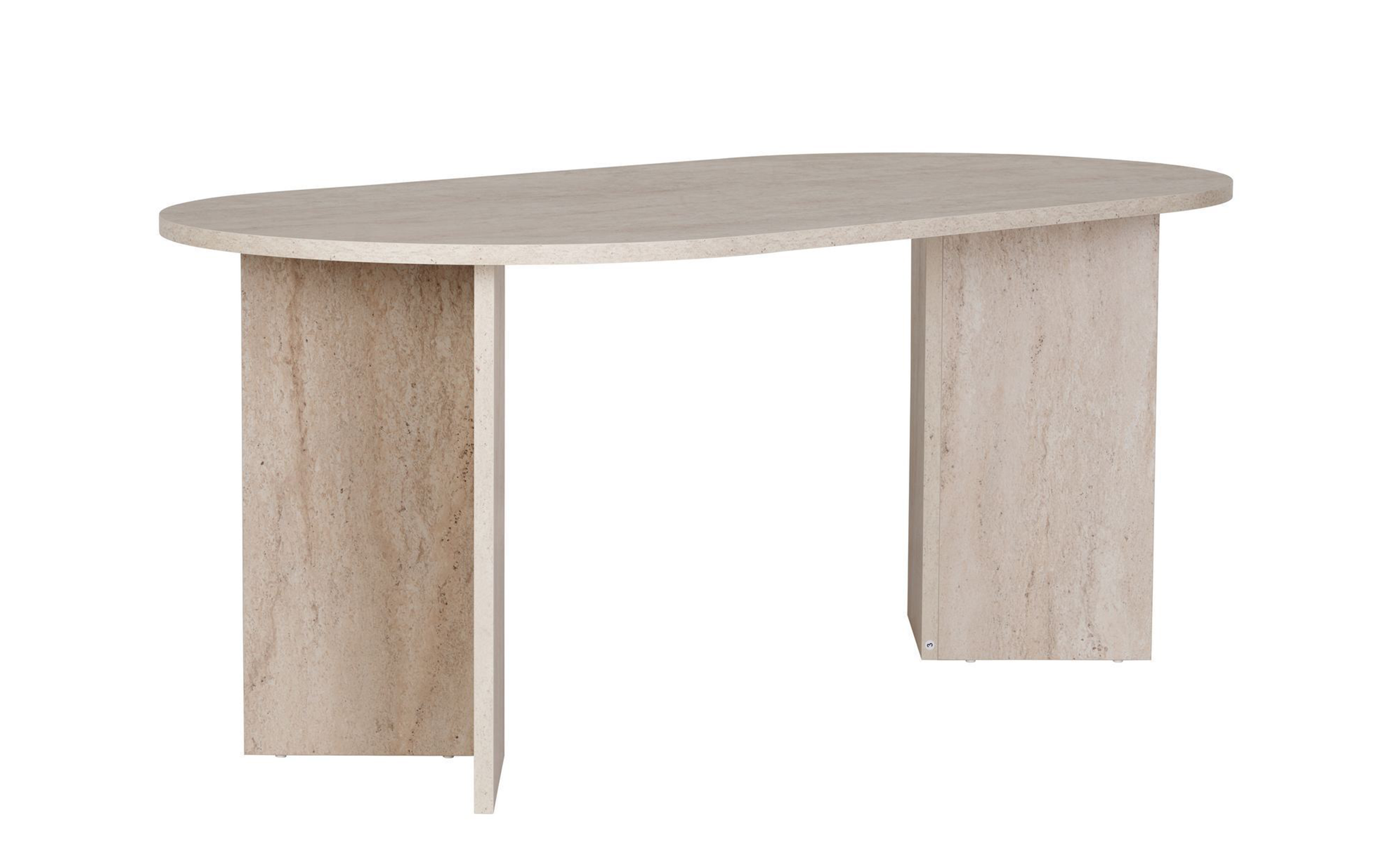 Dining table Sablin, travertine decor  5