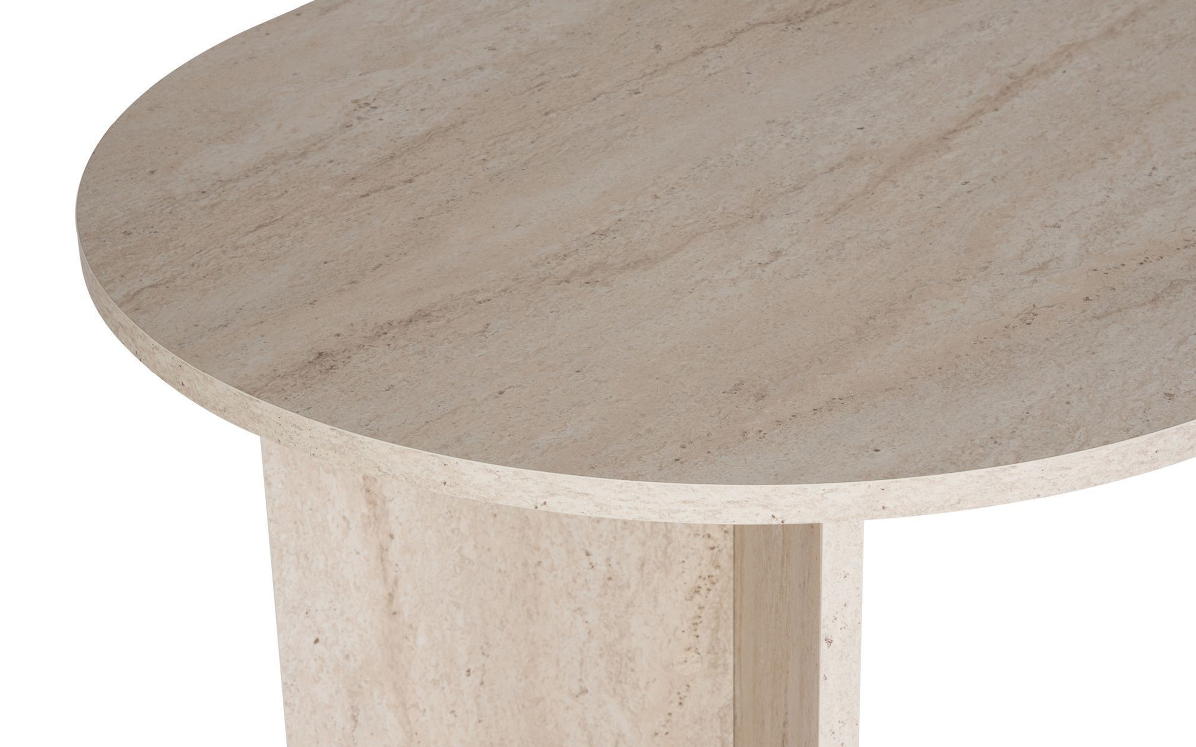 Dining table Sablin, travertine decor  8