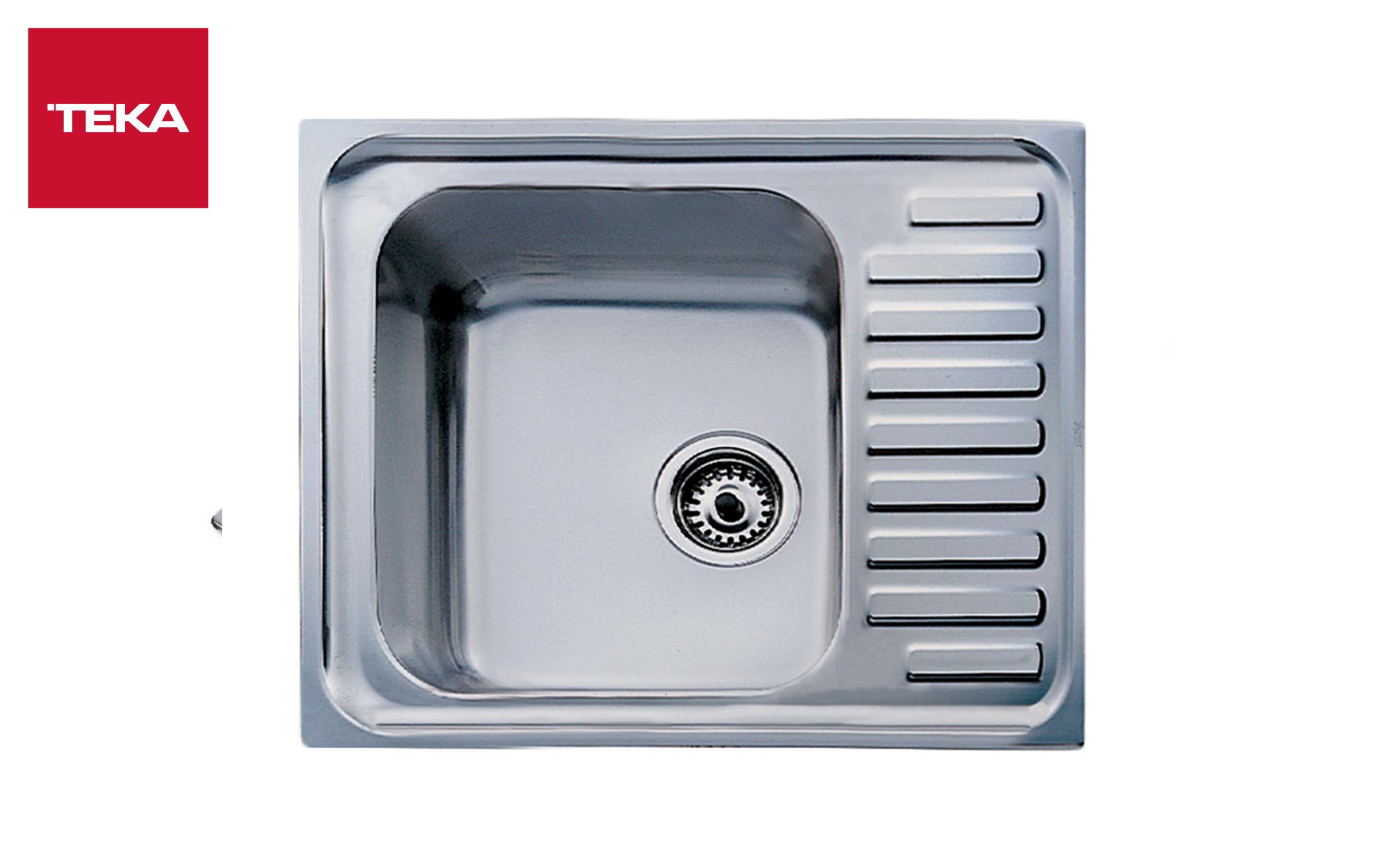 Built-in sink TEKA SUPER BOWL 1C, inox  1