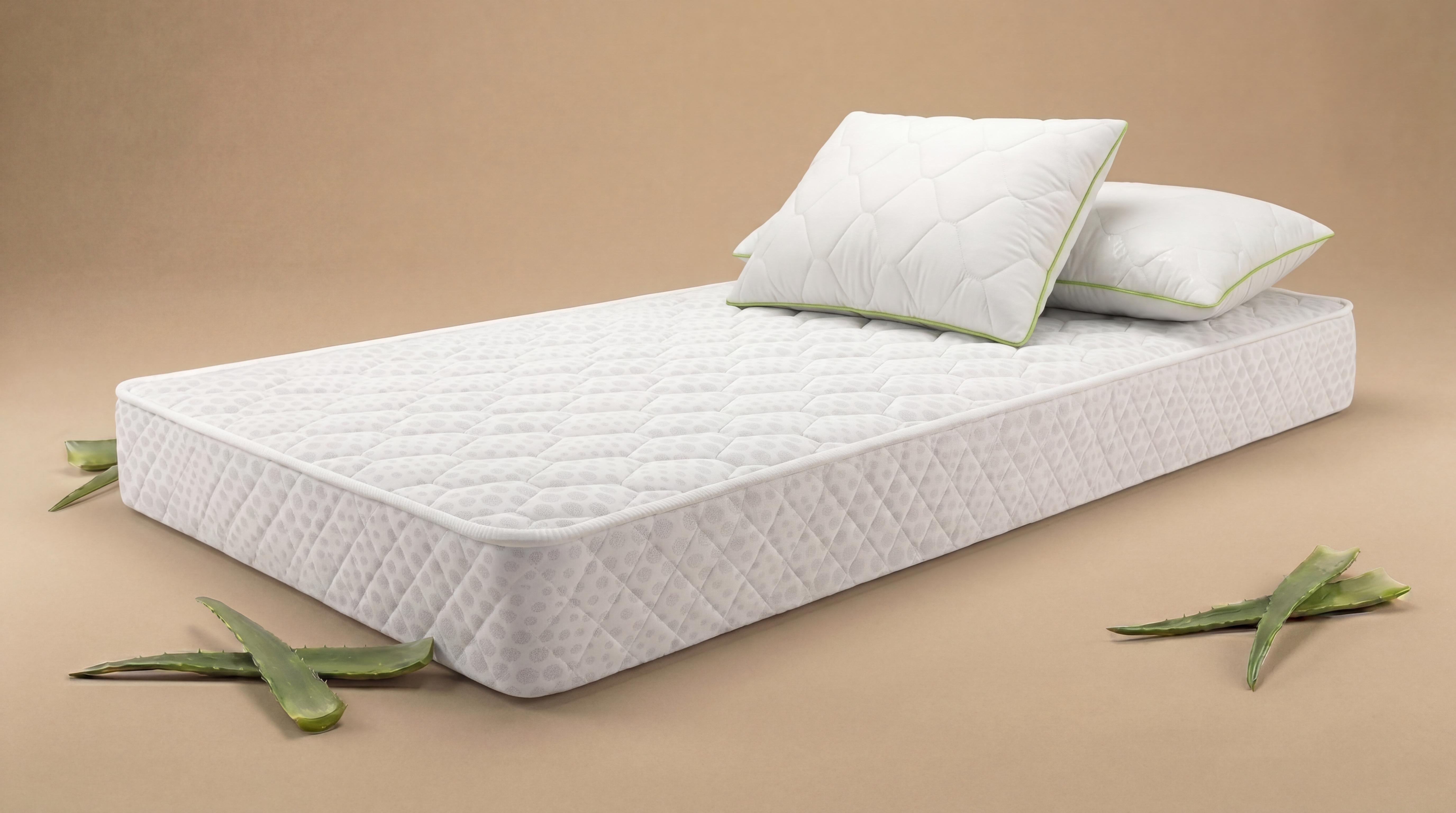 Set of mattress 140/200 + 2 pillows Ultra Detox Flex + Aloe Dream,   1