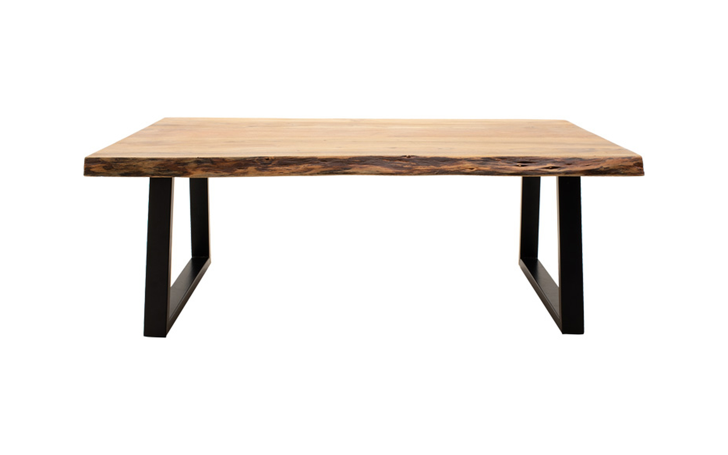 Coffee table Miles, natural + black  3