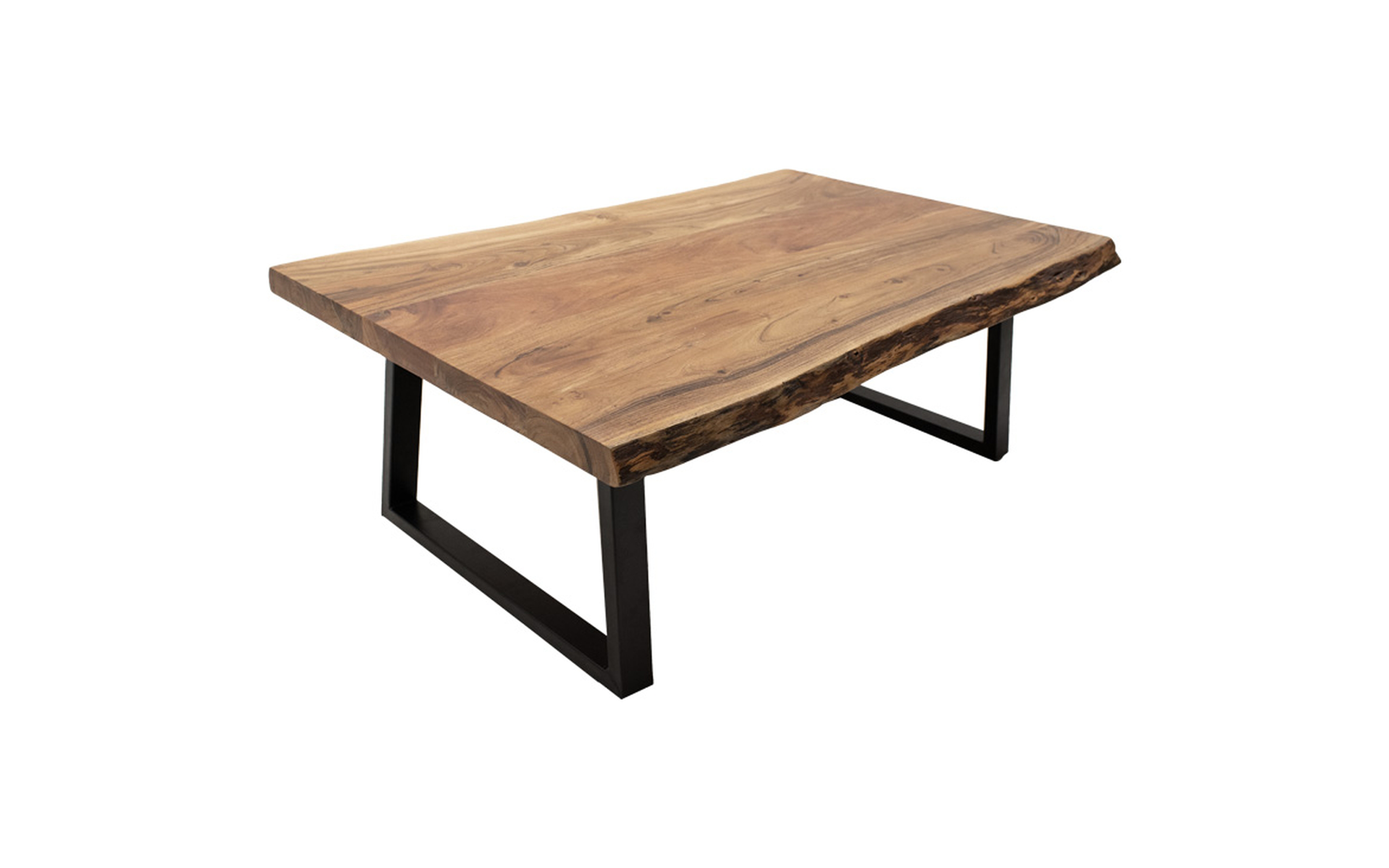 Coffee table Miles, natural + black  5