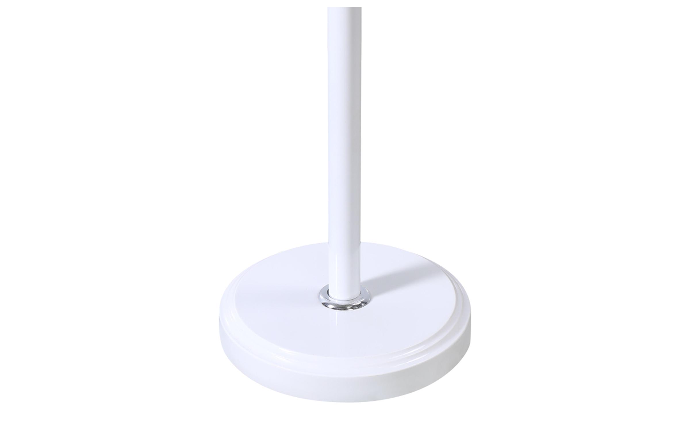 Coat rack Sinera, white + natural  3