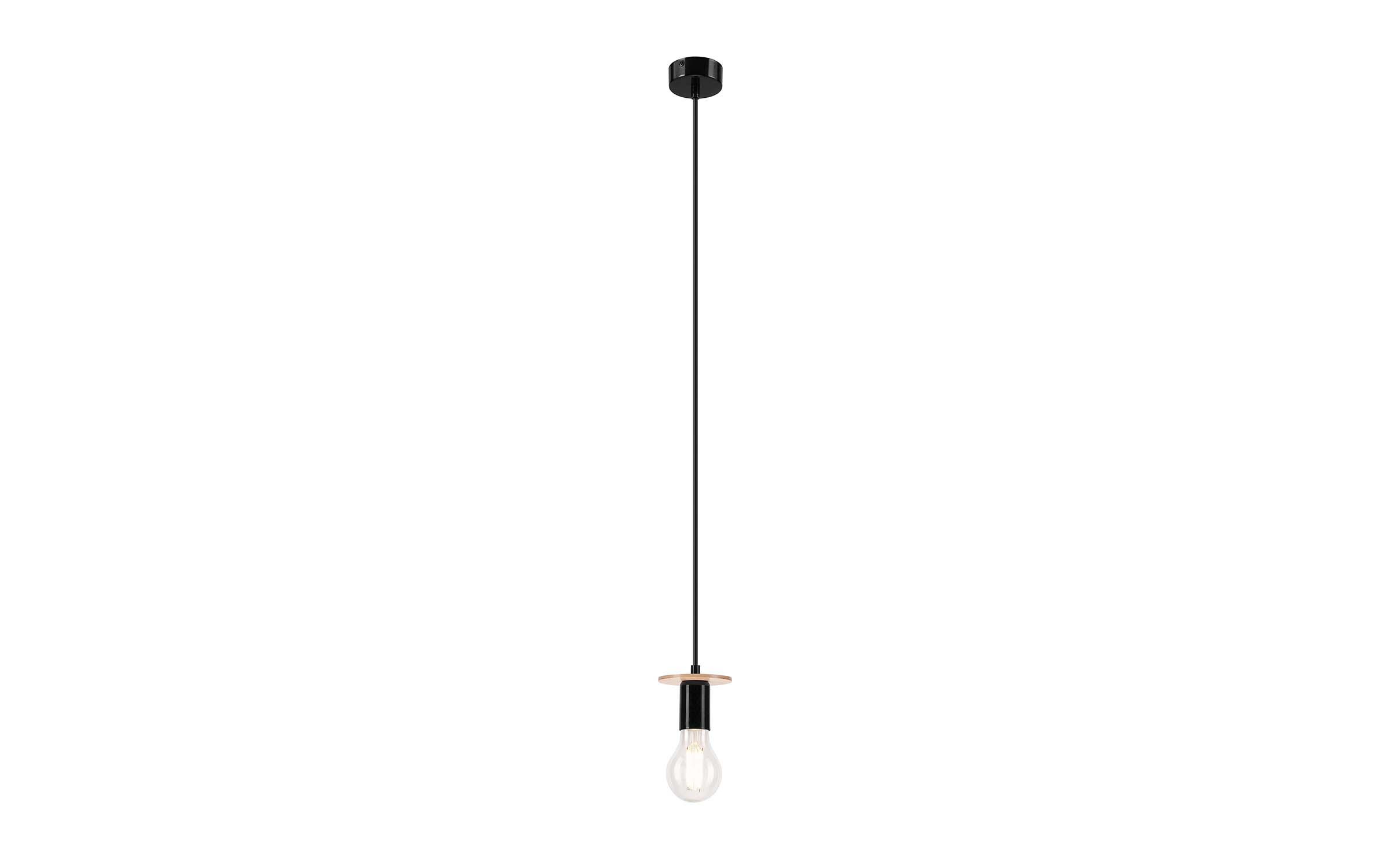 Ceiling lamp Industrial, black  1