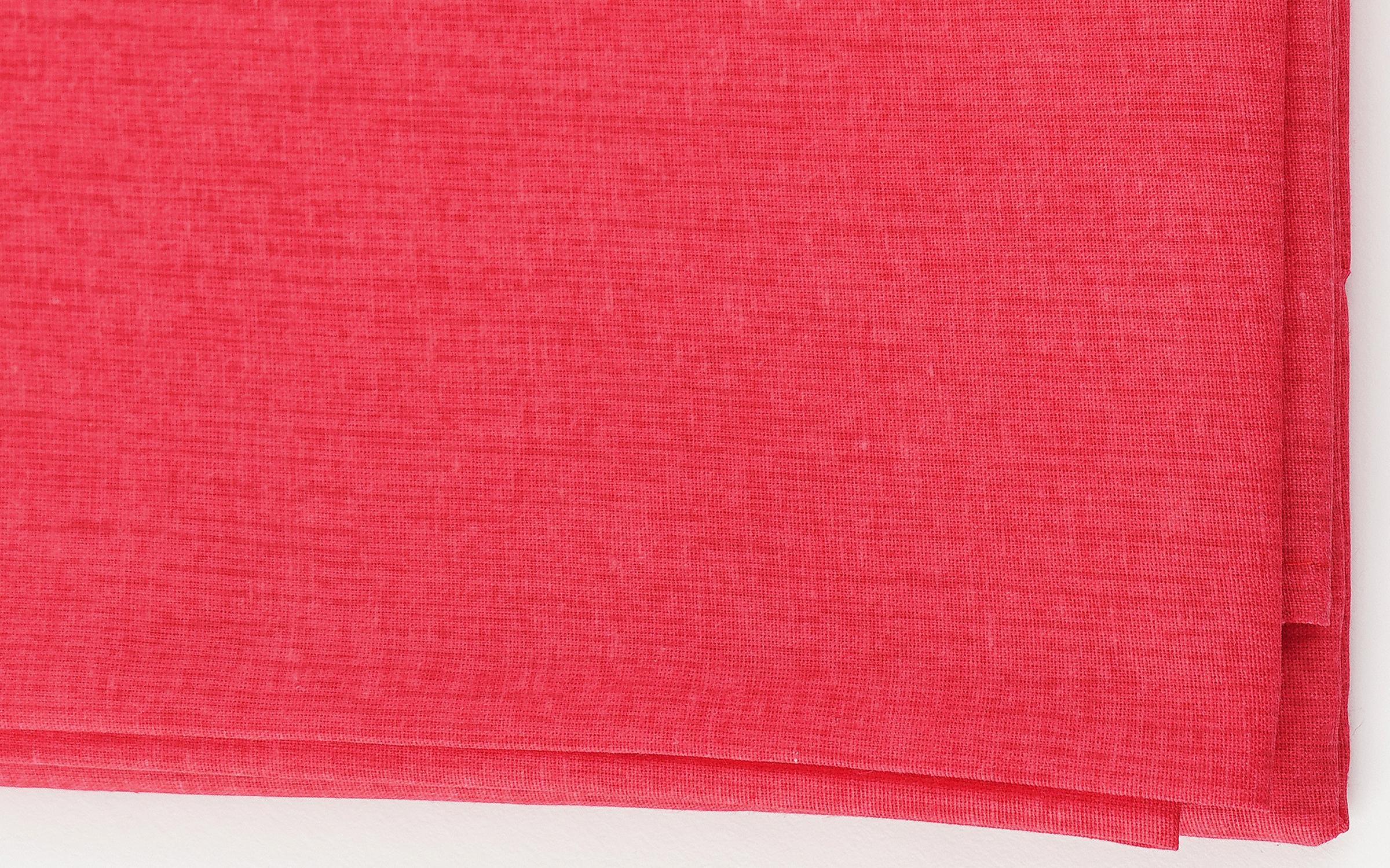 Flat sheet, red, 220/240 cm  3