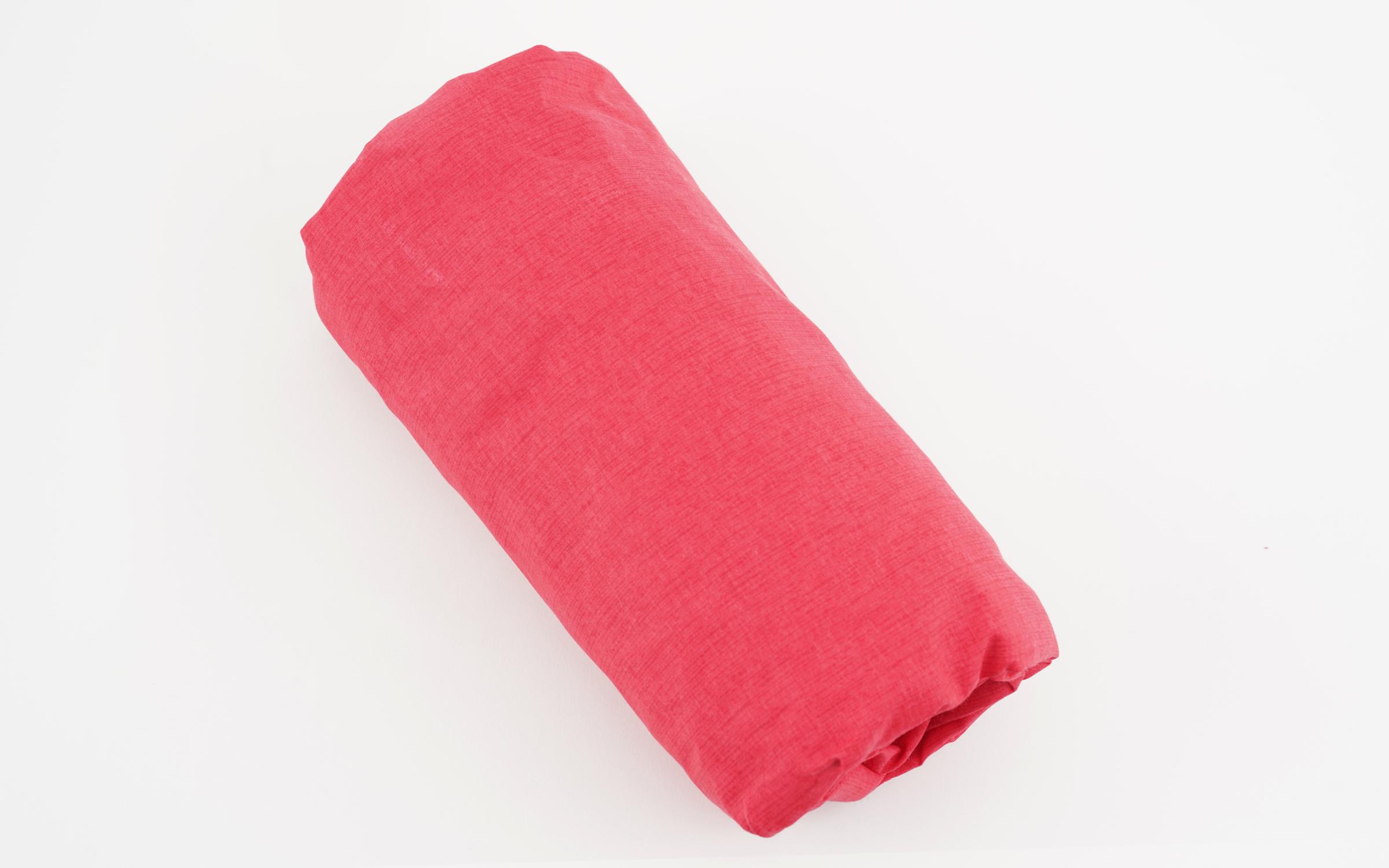 Fitted sheet, red, 200/200 cm  1